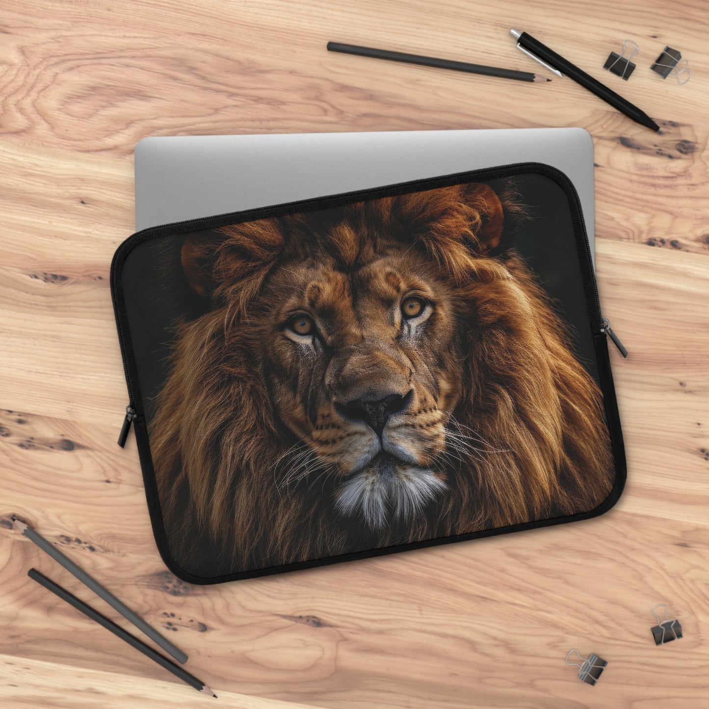 Lion Stare Laptop Sleeve - Available in 5 Sizes!