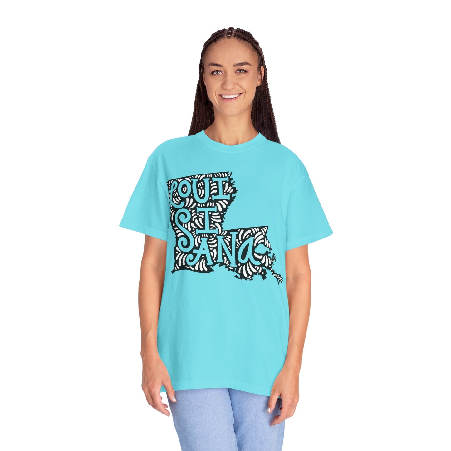 Louisiana "Woodcut Series" T-Shirt - 14 Colors in 7 Sizes Available!