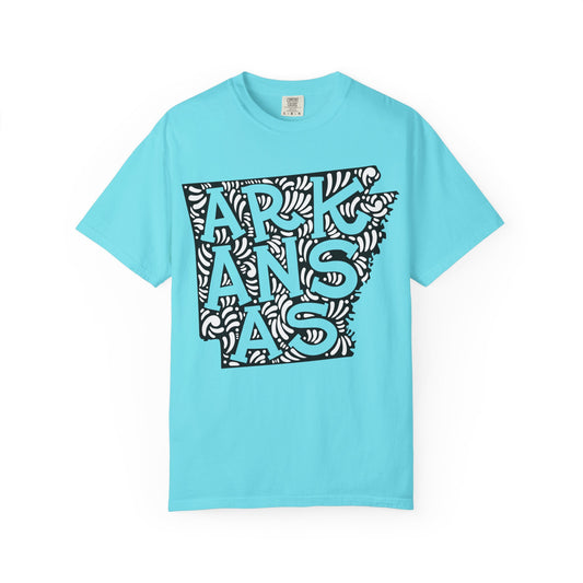 Arkansas "Woodcut Series" T-Shirt - 14 Colors in 7 Sizes Available!