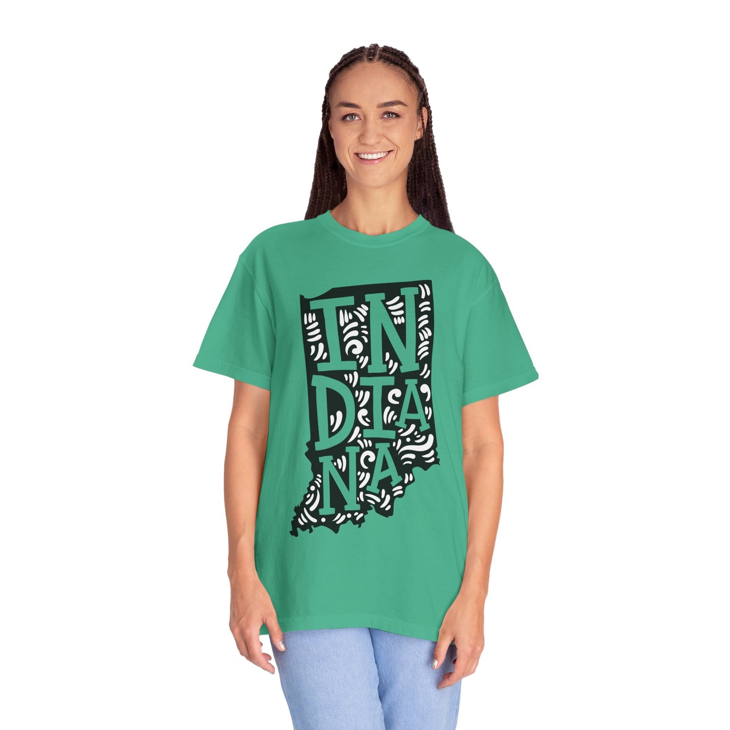 Indiana "Woodcut Series" T-Shirt - 14 Colors in 7 Sizes Available!