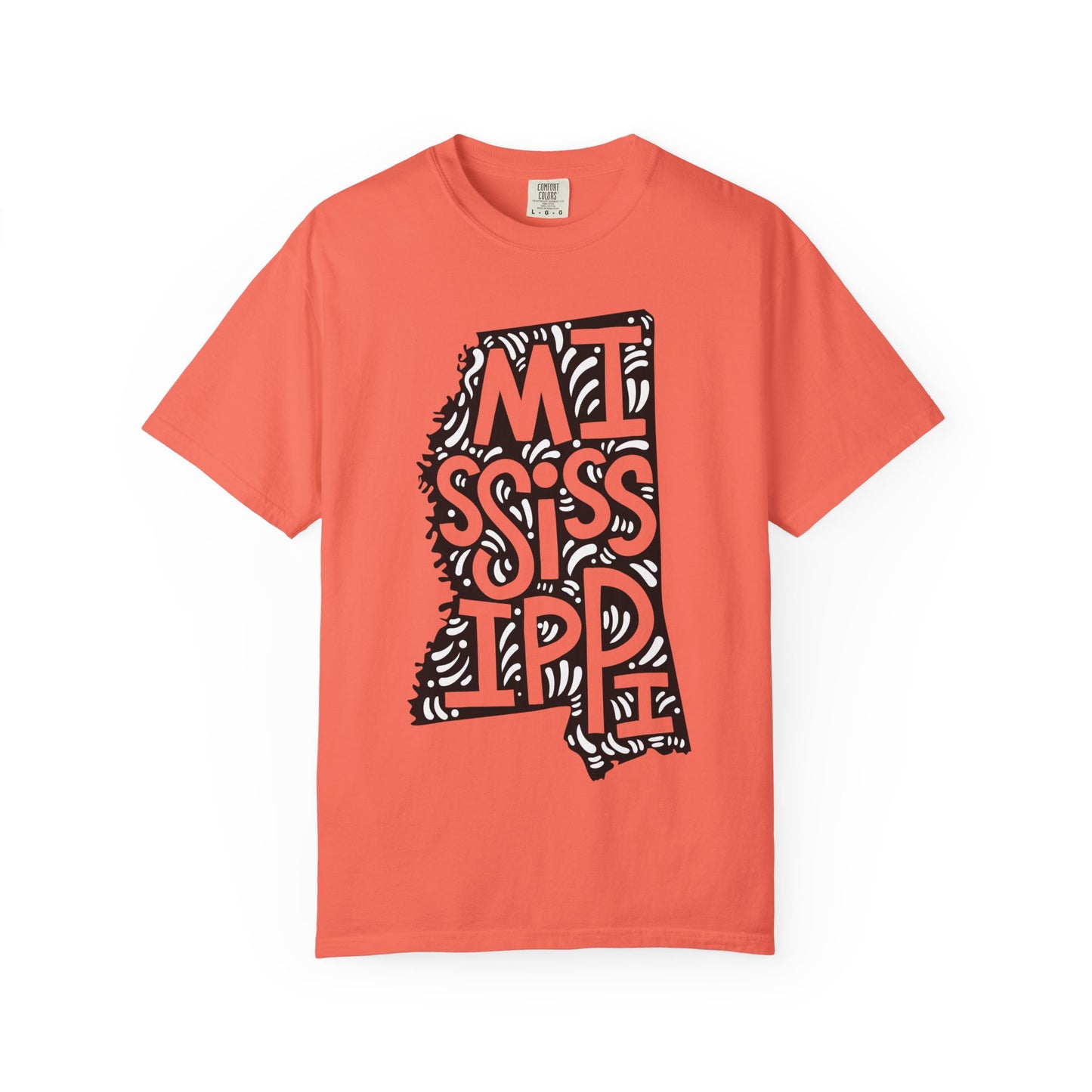 Mississippi "Woodcut Series" T-Shirt - 14 Colors in 7 Sizes Available!