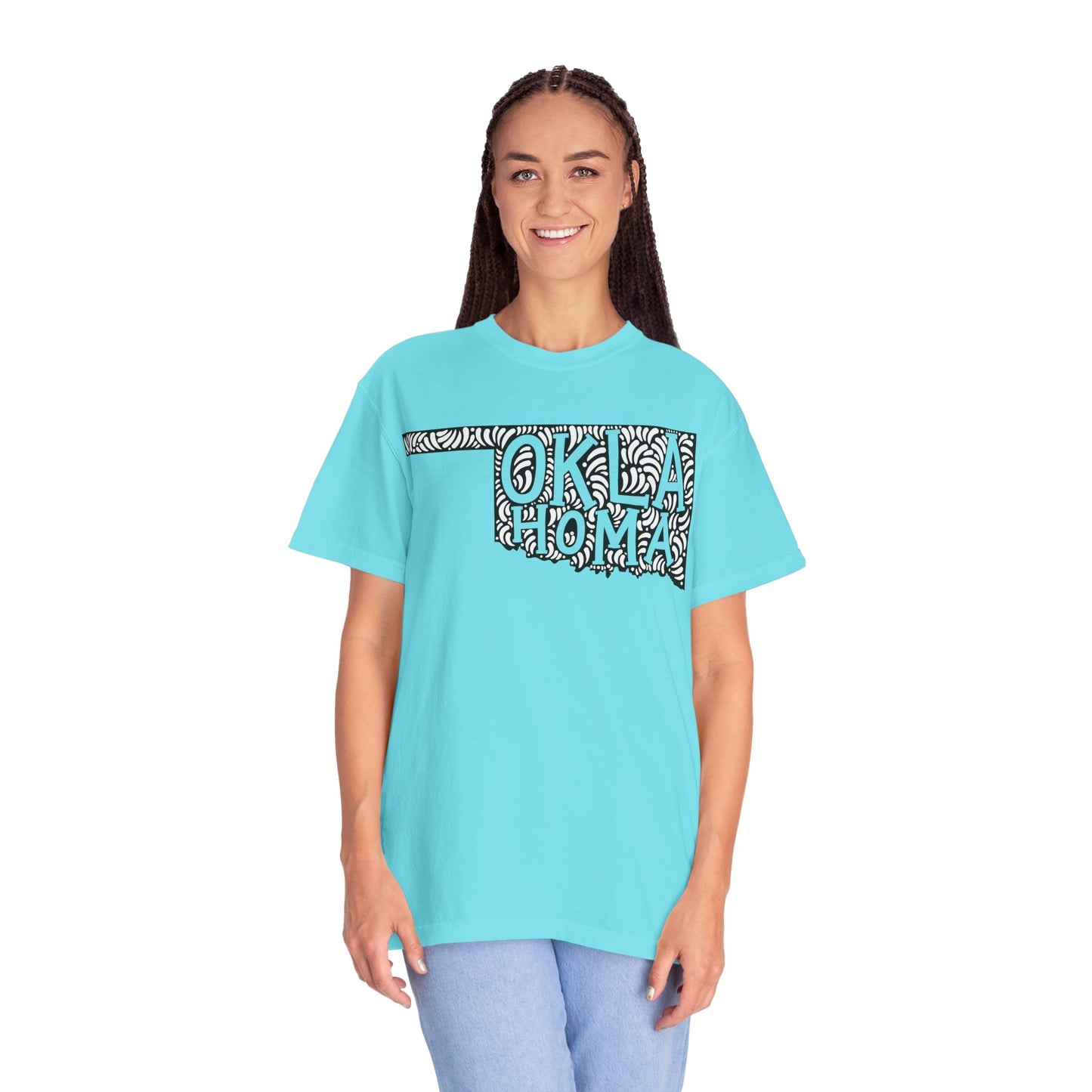 Oklahoma "Woodcut Series" T-Shirt - 14 Colors in 7 Sizes Available!