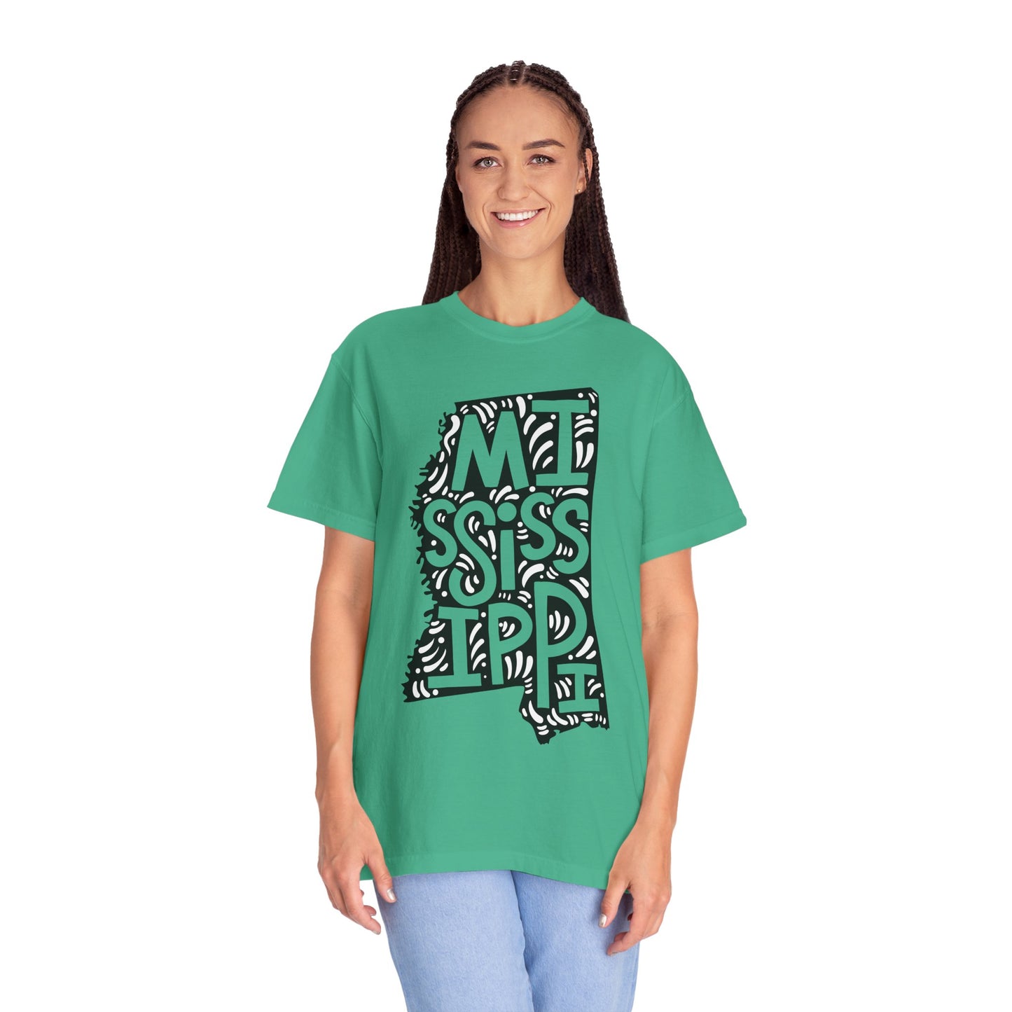 Mississippi "Woodcut Series" T-Shirt - 14 Colors in 7 Sizes Available!