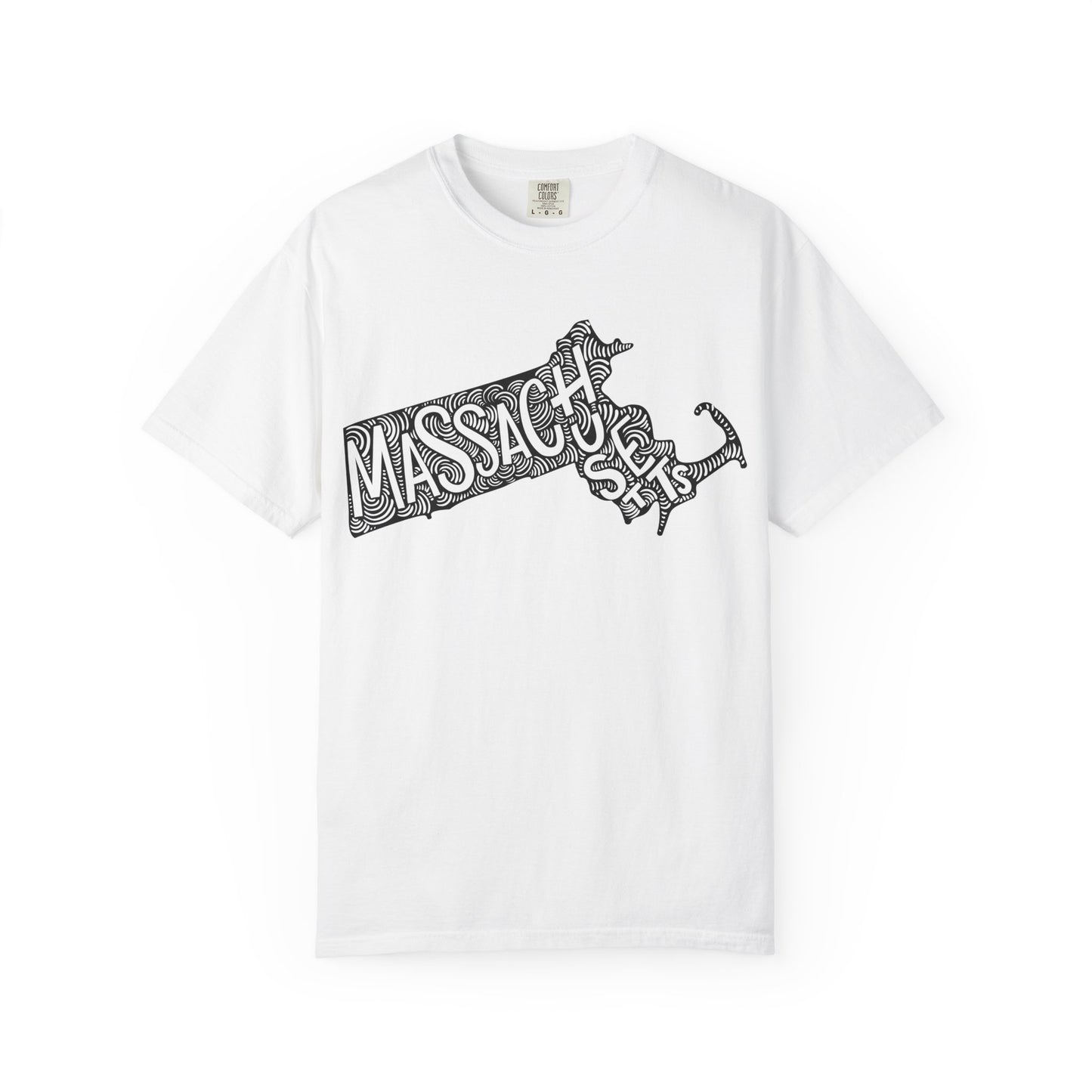 Massachusetts "Woodcut Series" T-Shirt - 14 Colors in 7 Sizes Available!