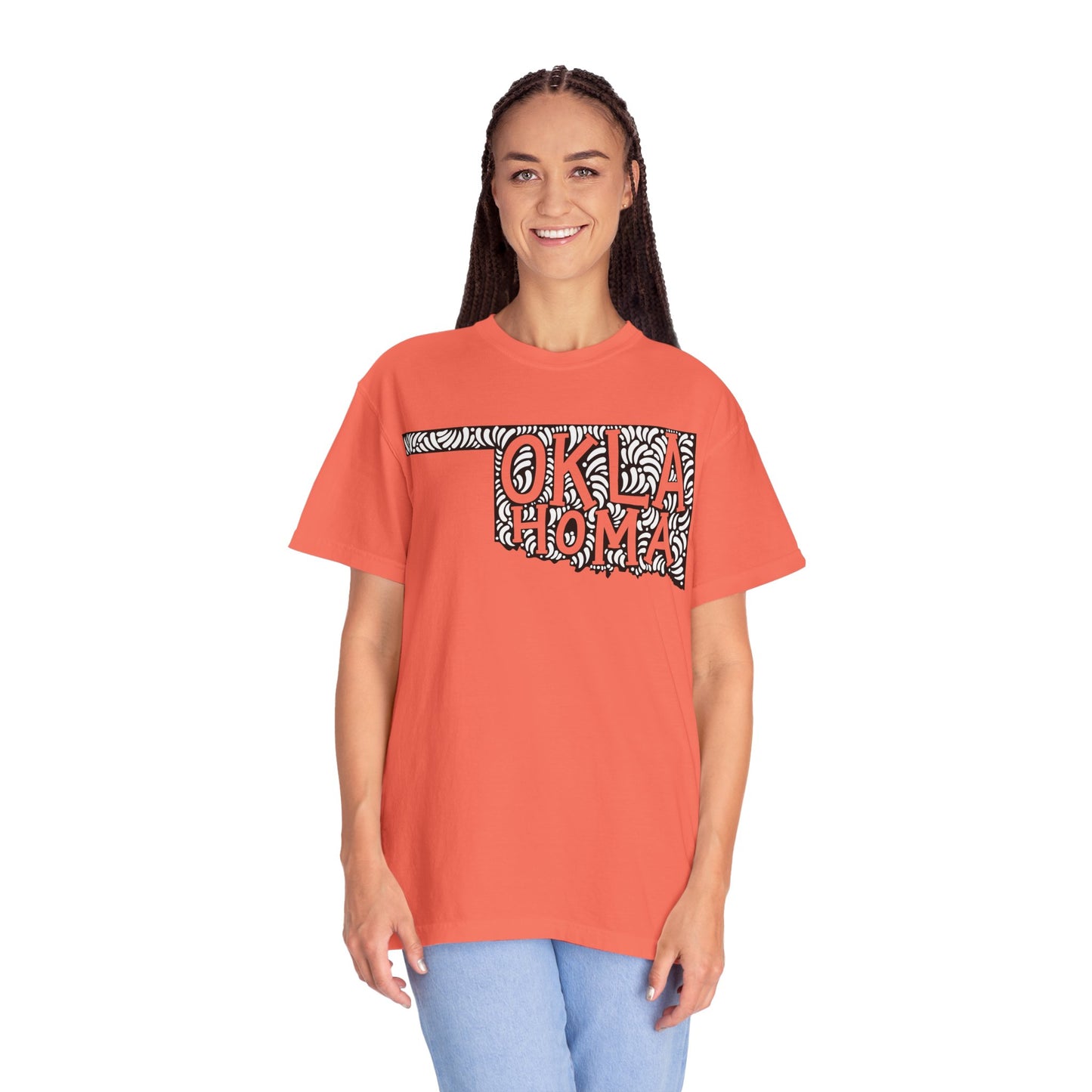 Oklahoma "Woodcut Series" T-Shirt - 14 Colors in 7 Sizes Available!