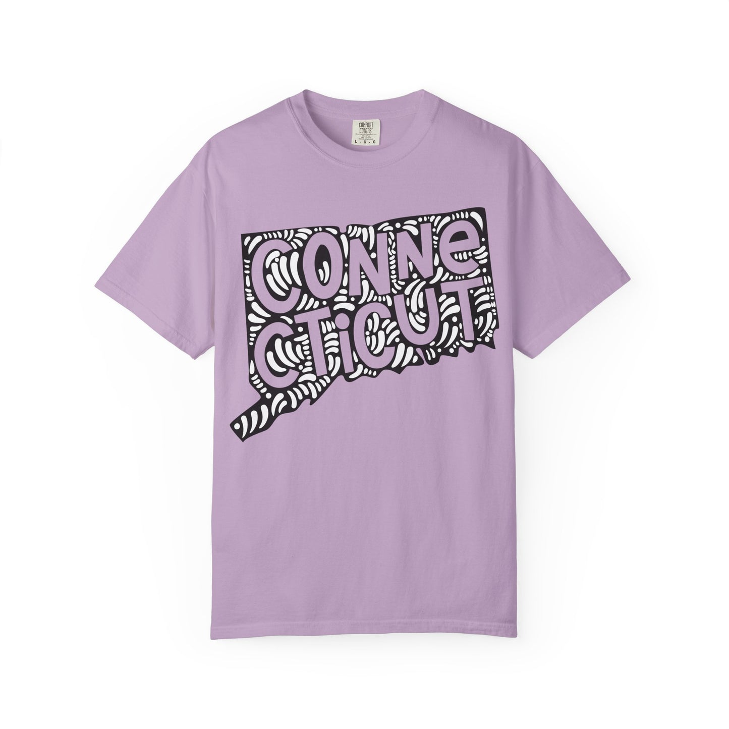 Connecticut "Woodcut Series" T-Shirt - 14 Colors in 7 Sizes Available!