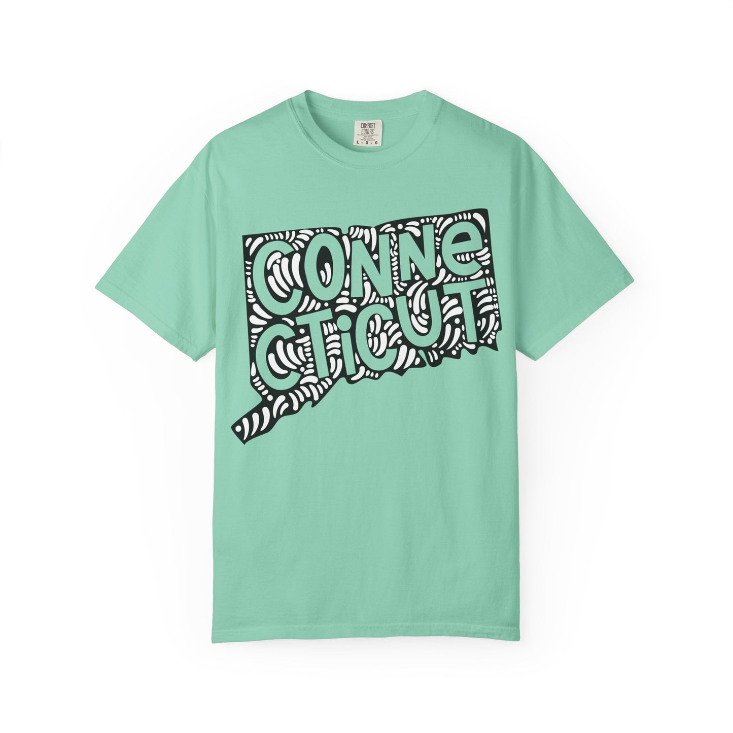 Connecticut "Woodcut Series" T-Shirt - 14 Colors in 7 Sizes Available!