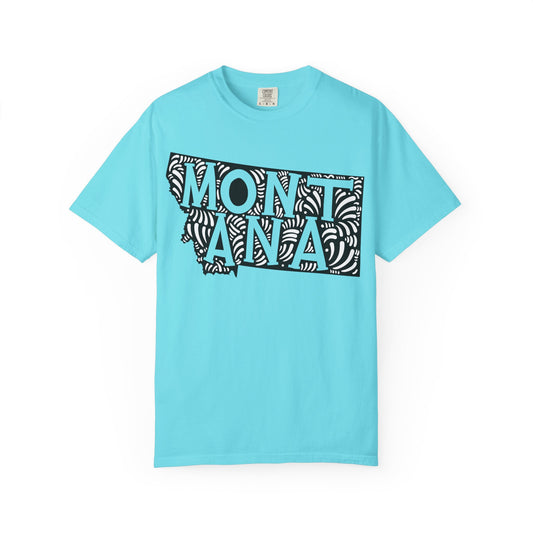 Montana "Woodcut Series" T-Shirt - 14 Colors in 7 Sizes Available!