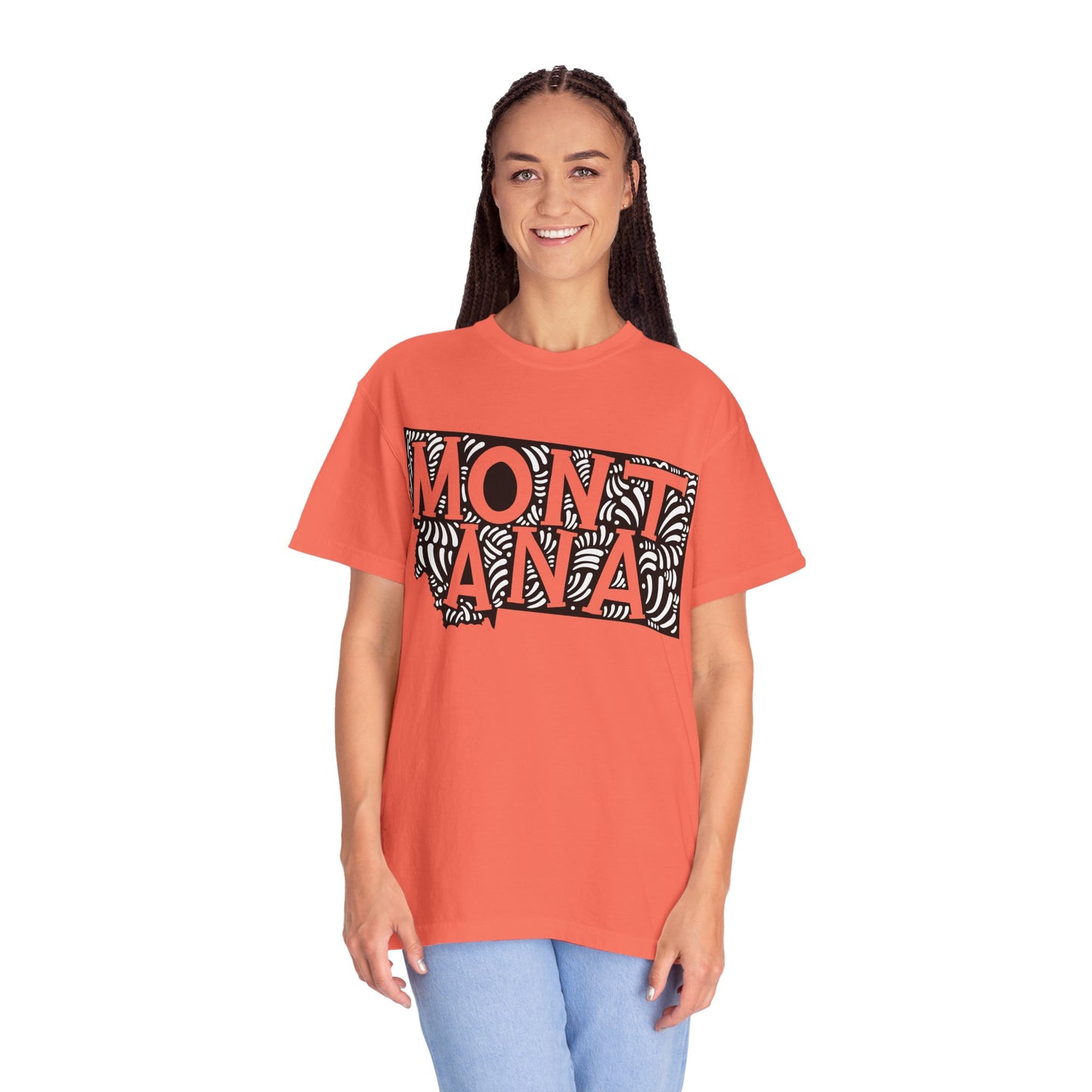 Montana "Woodcut Series" T-Shirt - 14 Colors in 7 Sizes Available!
