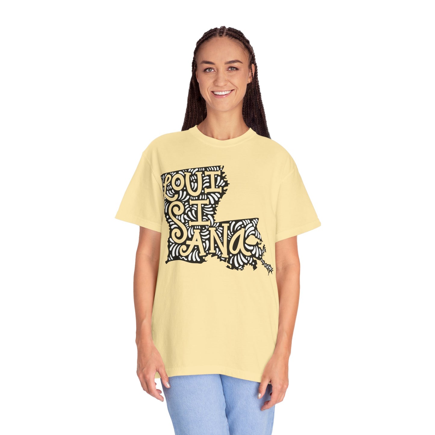 Louisiana "Woodcut Series" T-Shirt - 14 Colors in 7 Sizes Available!
