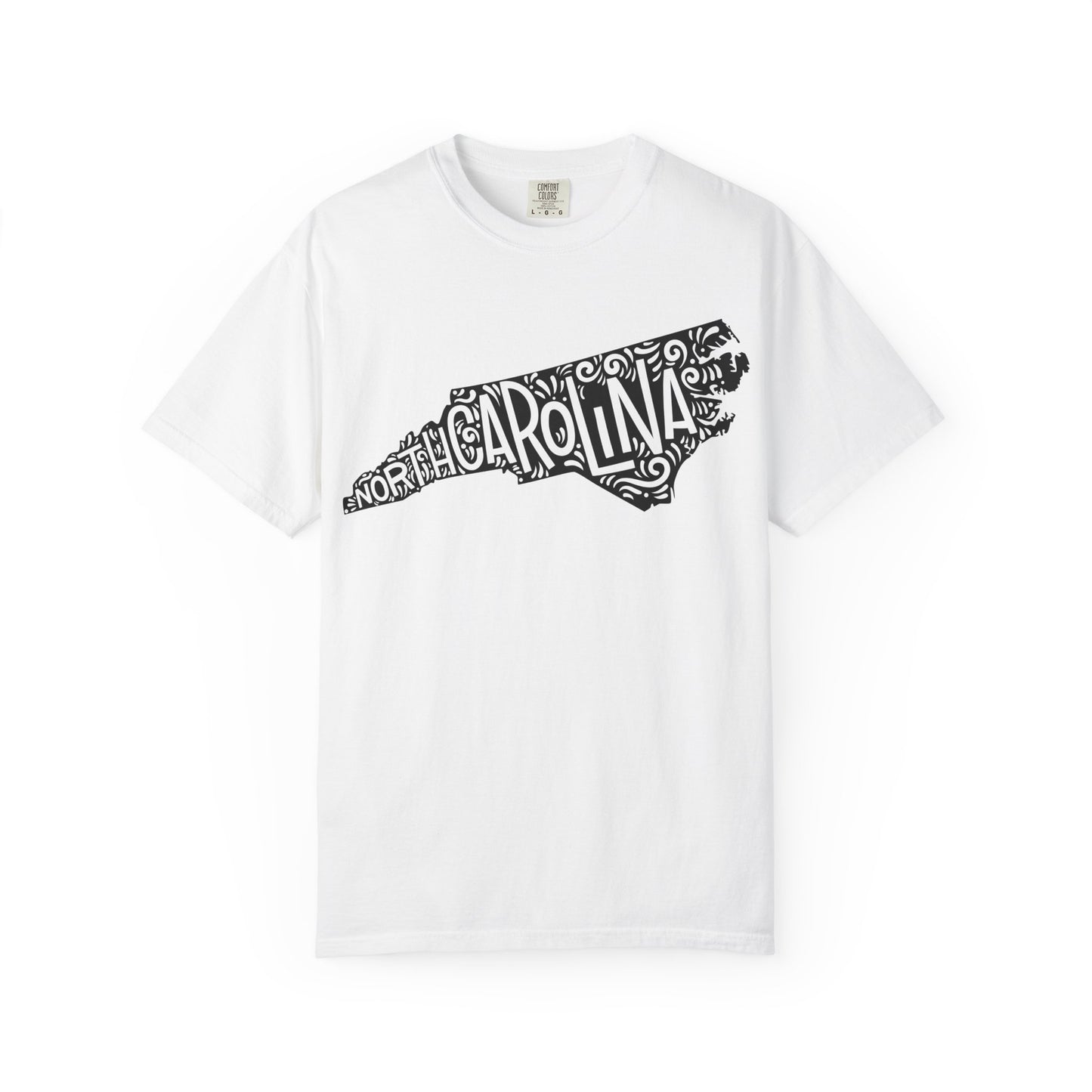 North Carolina "Woodcut Series" T-Shirt - 14 Colors in 7 Sizes Available!