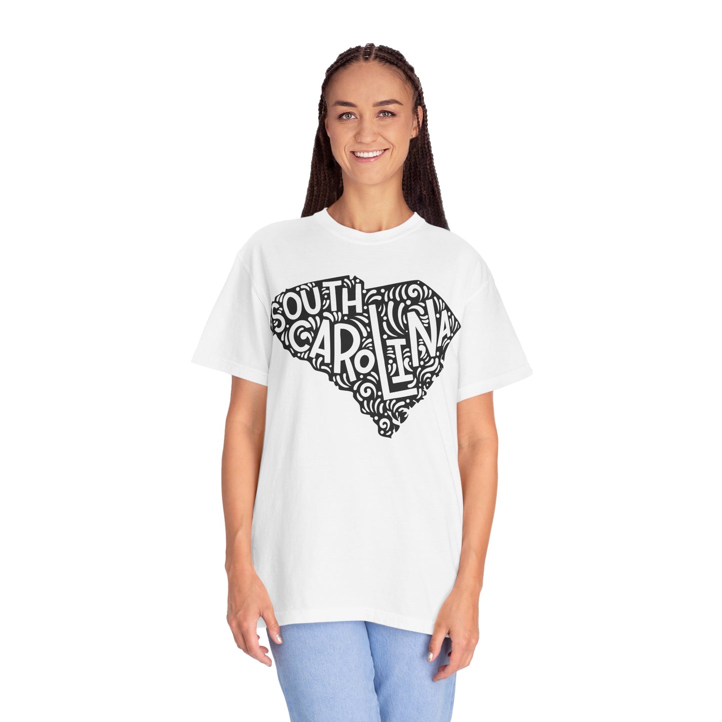 South Carolina "Woodcut Series" T-Shirt - 14 Colors in 7 Sizes Available!
