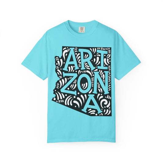 Arizona "Woodcut Series" T-Shirt - 14 Colors in 7 Sizes Available!
