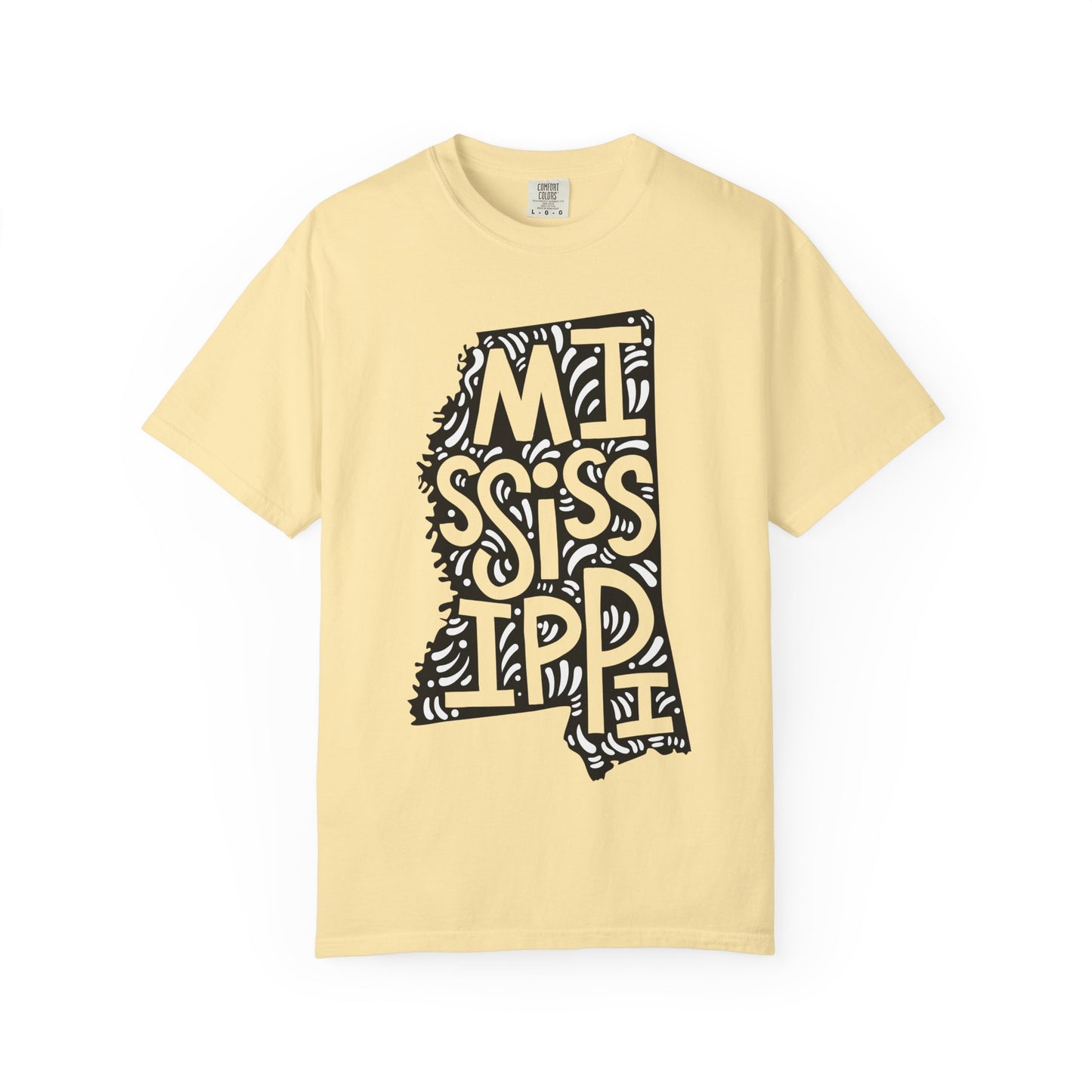 Mississippi "Woodcut Series" T-Shirt - 14 Colors in 7 Sizes Available!