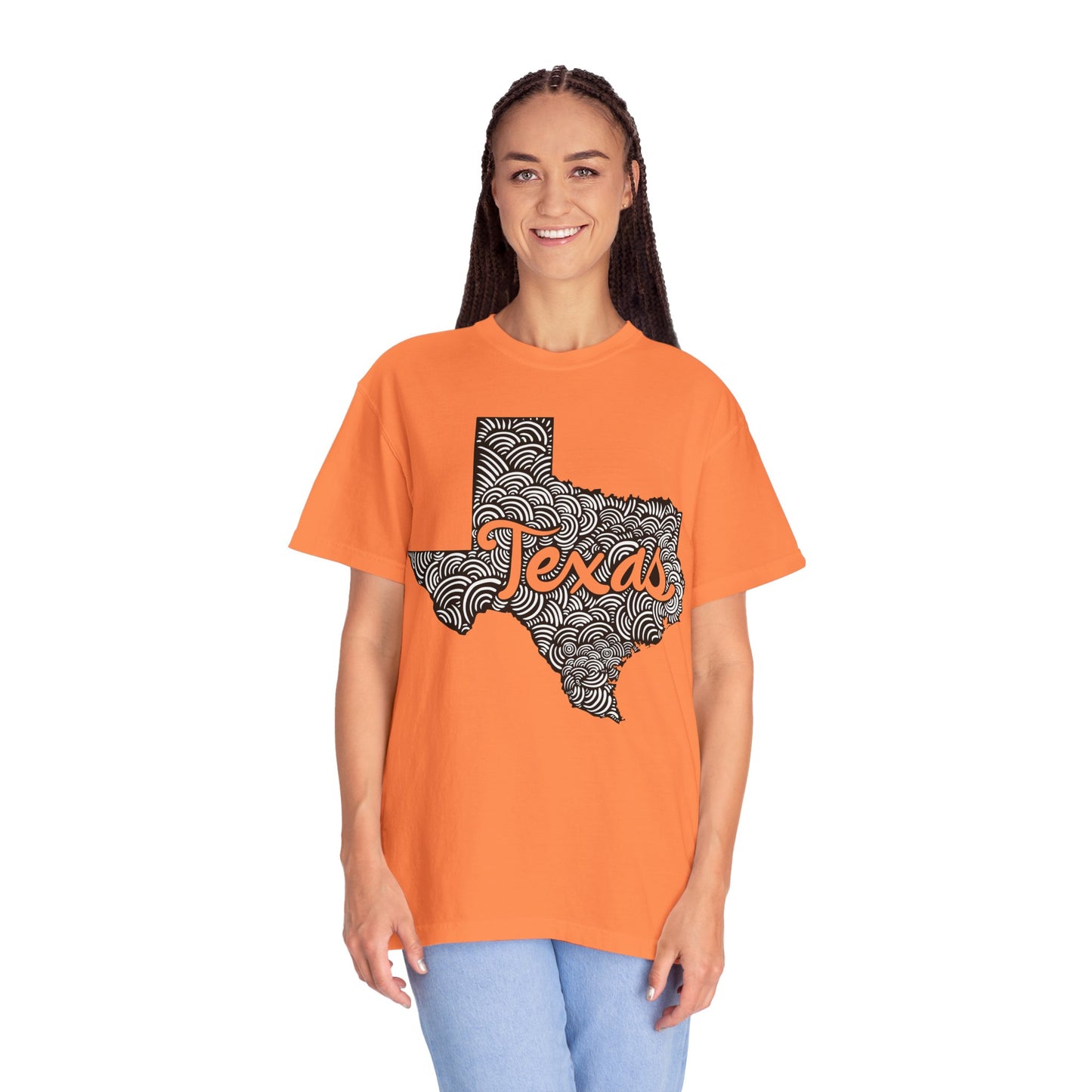 Texas "Woodcut Series" T-Shirt - 14 Colors in 7 Sizes Available!