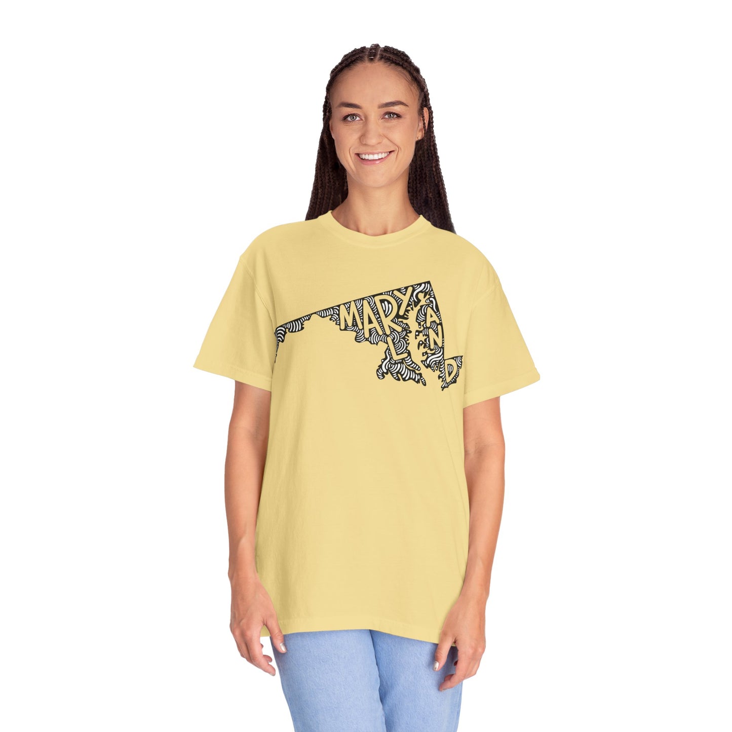 Maryland "Woodcut Series" T-Shirt - 14 Colors in 7 Sizes Available!