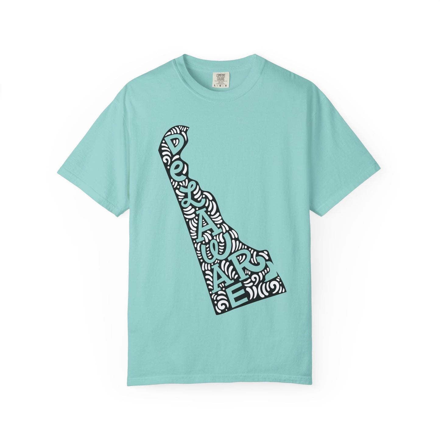 Delaware "Woodcut Series" T-Shirt - 14 Colors in 7 Sizes Available!