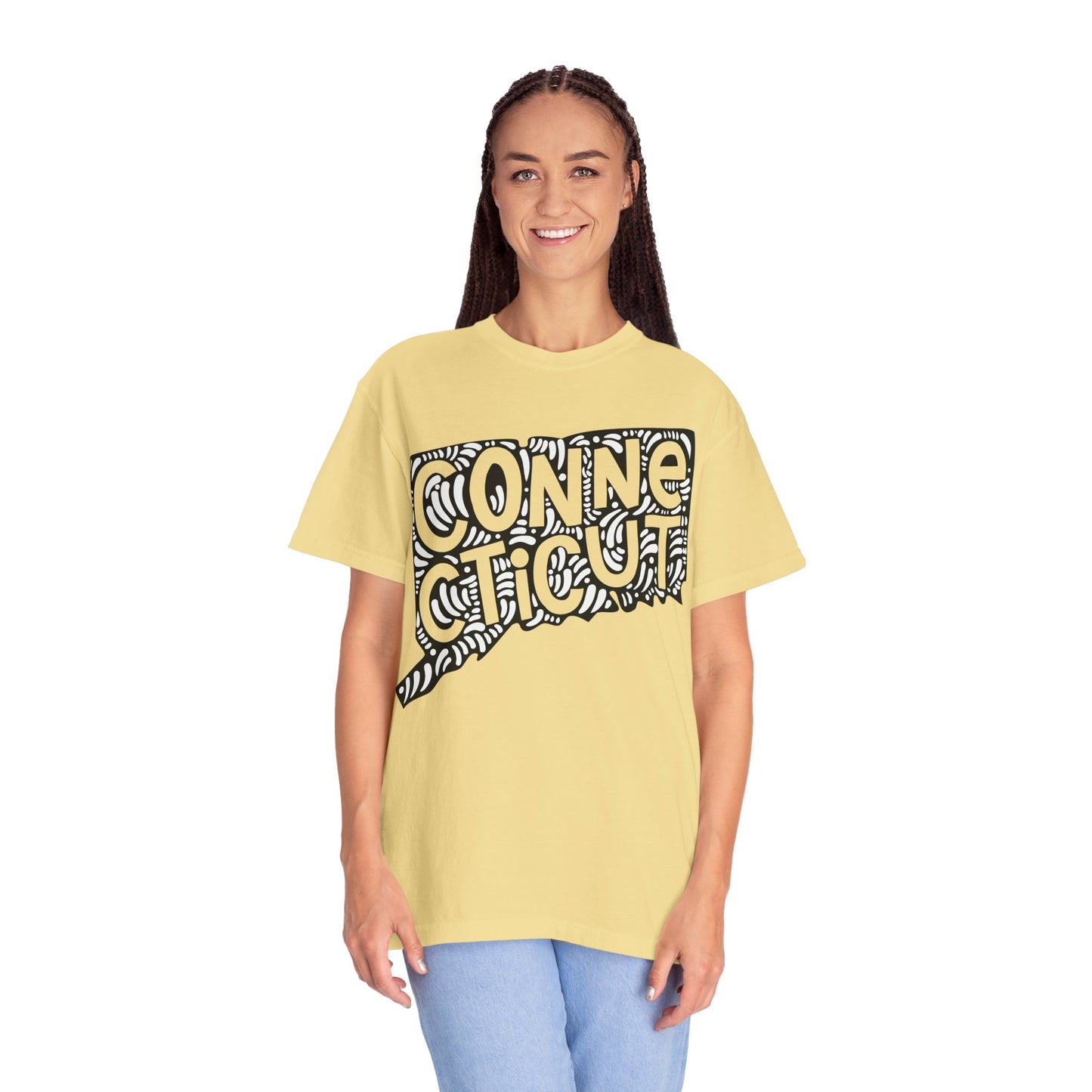 Connecticut "Woodcut Series" T-Shirt - 14 Colors in 7 Sizes Available!