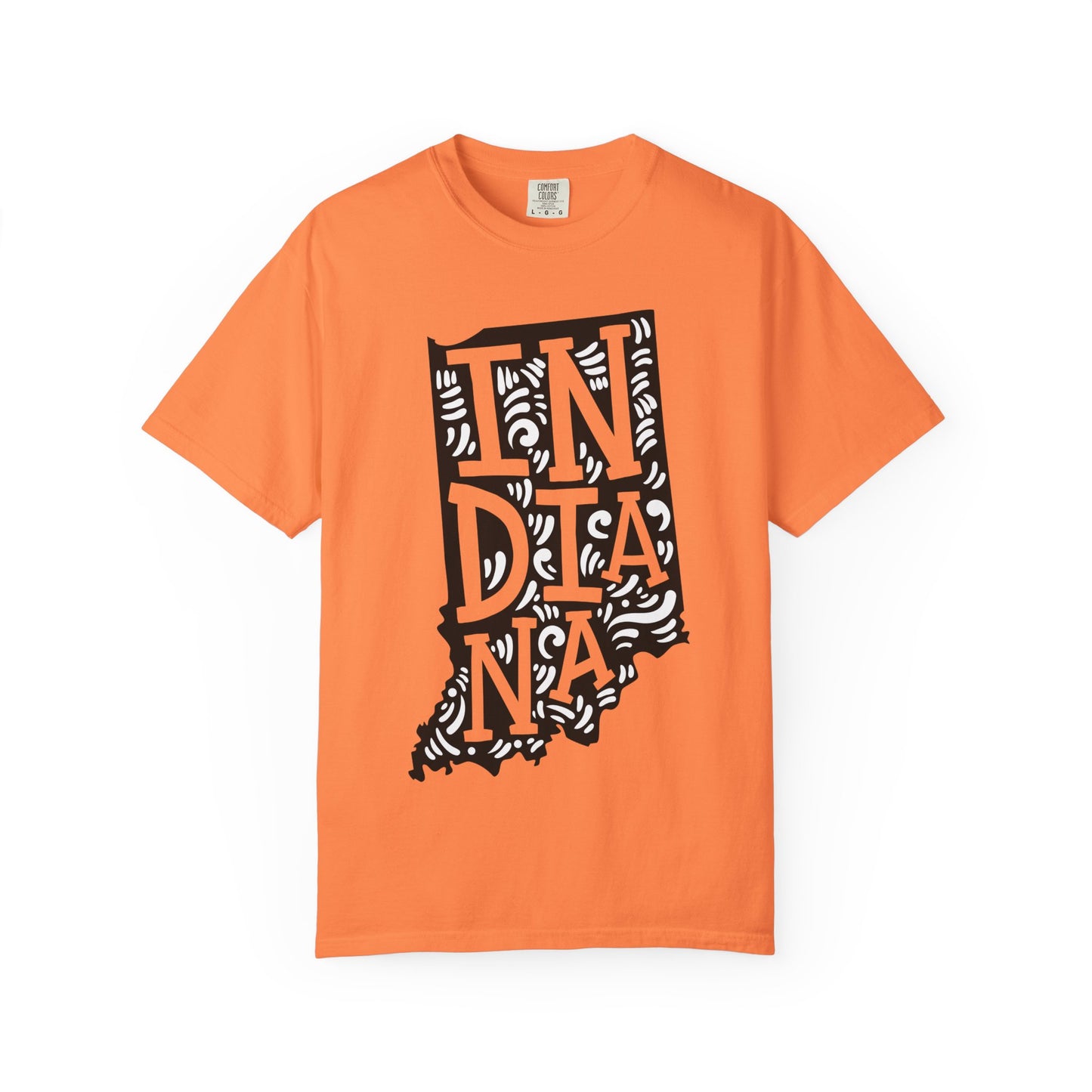 Indiana "Woodcut Series" T-Shirt - 14 Colors in 7 Sizes Available!