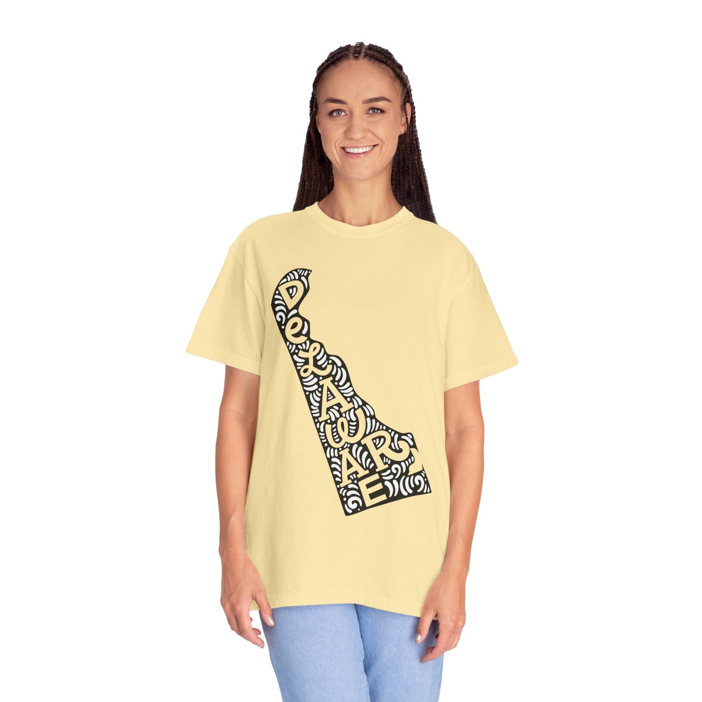 Delaware "Woodcut Series" T-Shirt - 14 Colors in 7 Sizes Available!