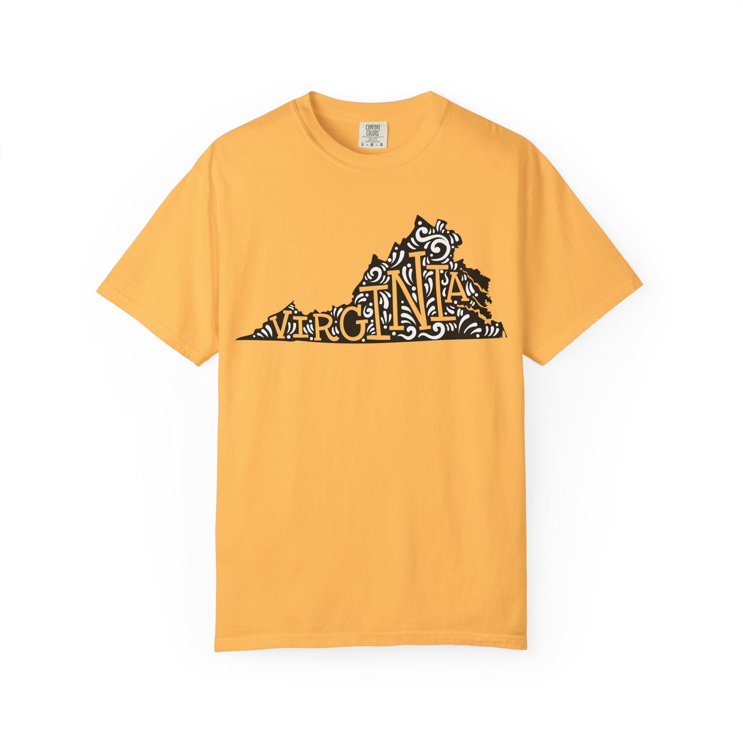 Virginia "Woodcut Series" T-Shirt - 14 Colors in 7 Sizes Available!