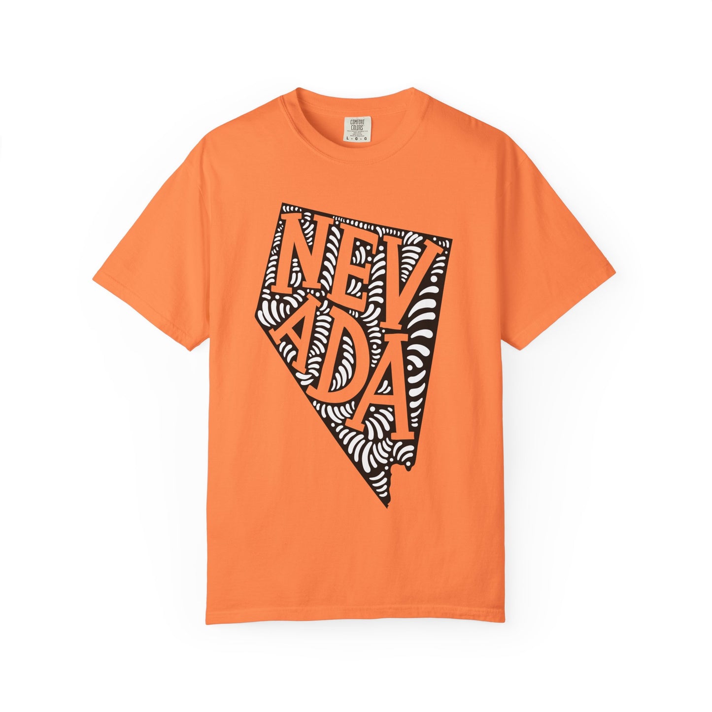 Nevada "Woodcut Series" T-Shirt - 14 Colors in 7 Sizes Available!
