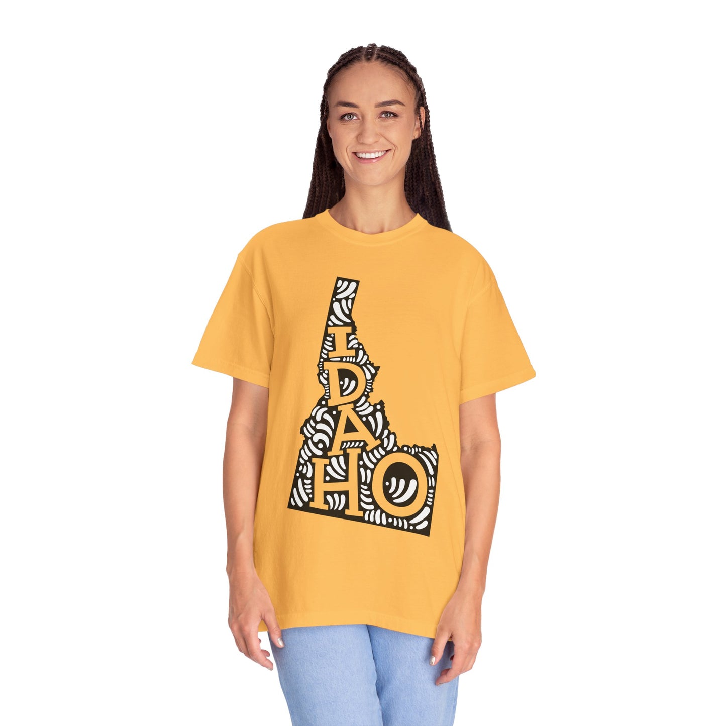 Idaho "Woodcut Series" T-Shirt - 14 Colors in 7 Sizes Available!