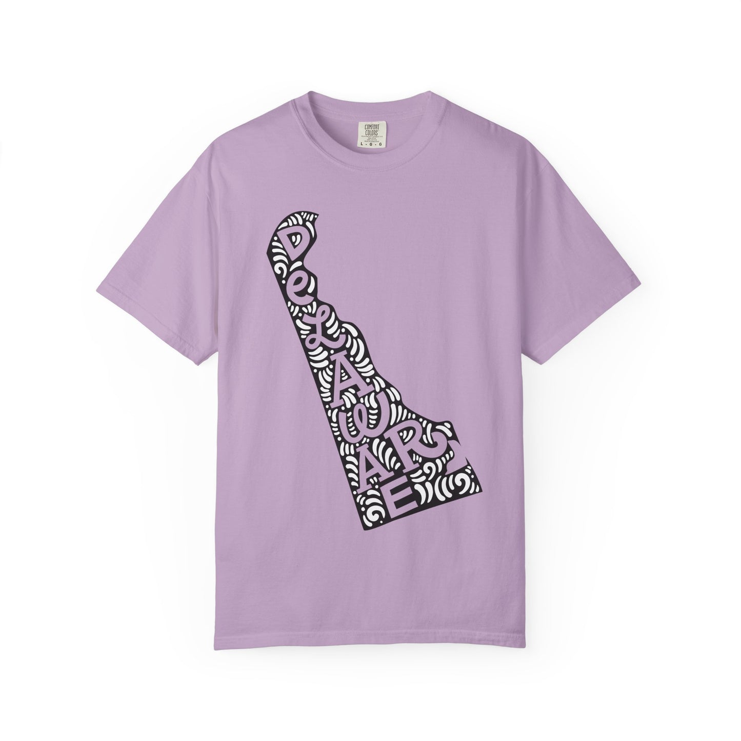 Delaware "Woodcut Series" T-Shirt - 14 Colors in 7 Sizes Available!