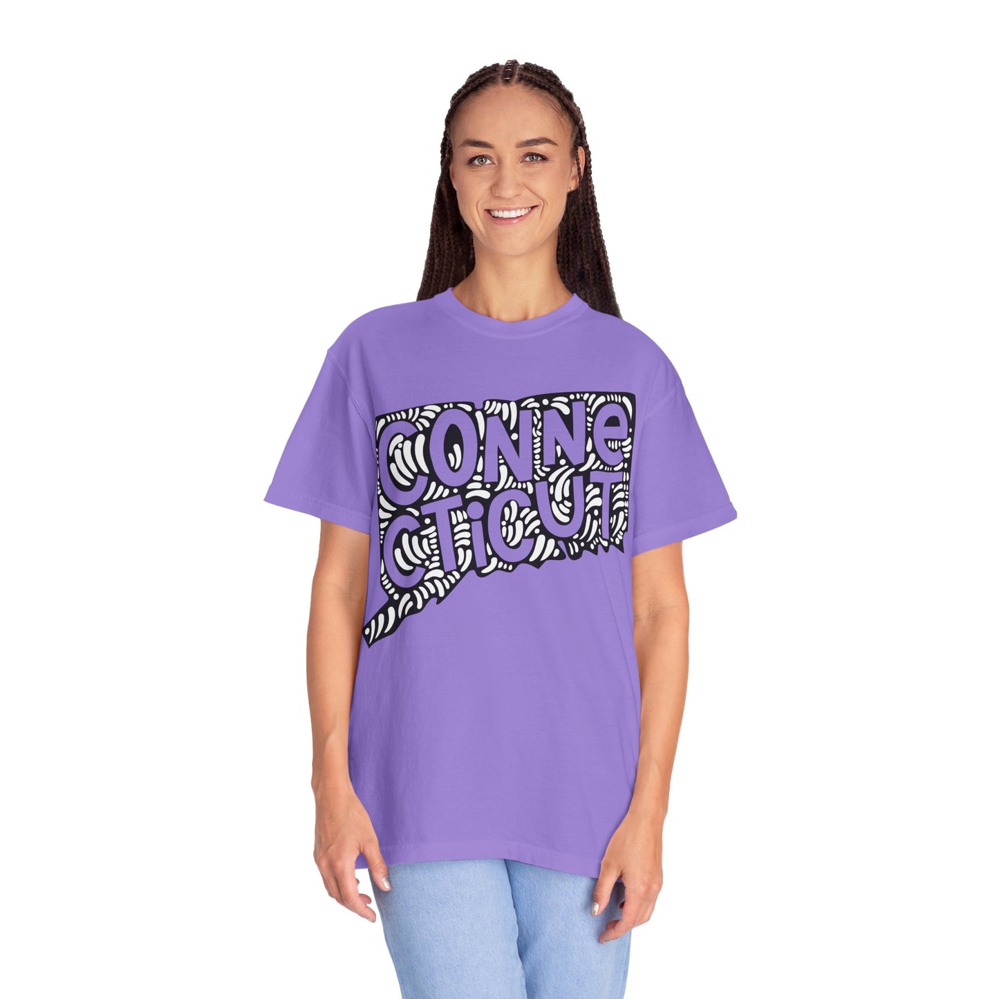 Connecticut "Woodcut Series" T-Shirt - 14 Colors in 7 Sizes Available!