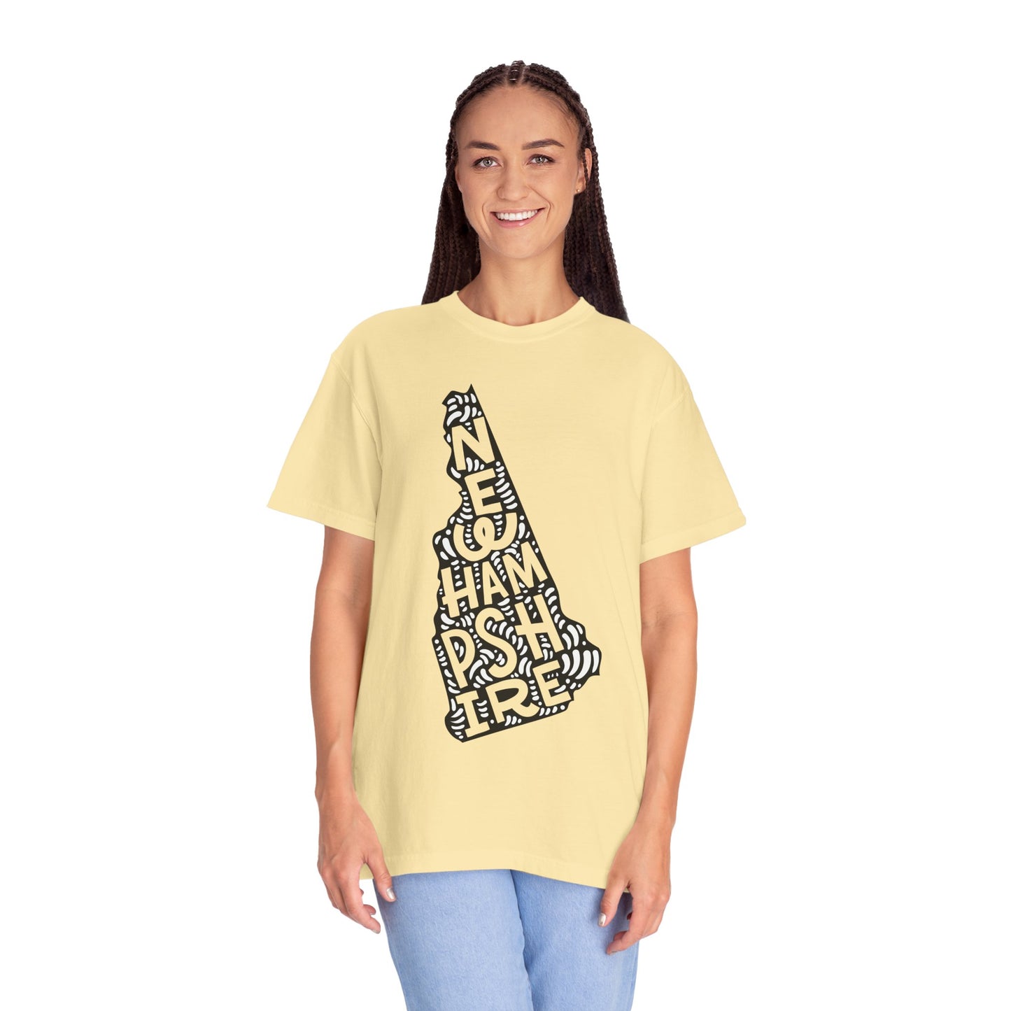 New Hampshire "Woodcut Series" T-Shirt - 14 Colors in 7 Sizes Available!