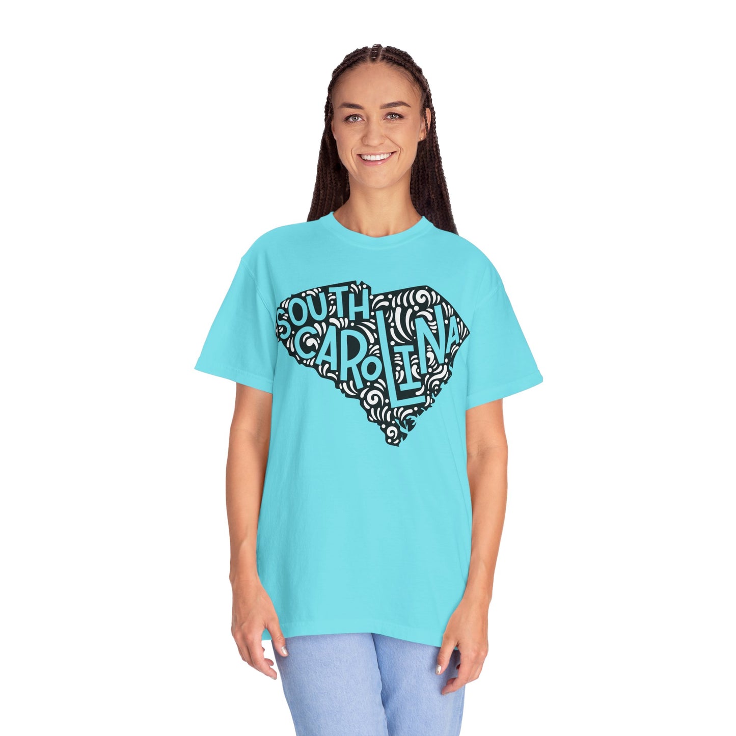 South Carolina "Woodcut Series" T-Shirt - 14 Colors in 7 Sizes Available!