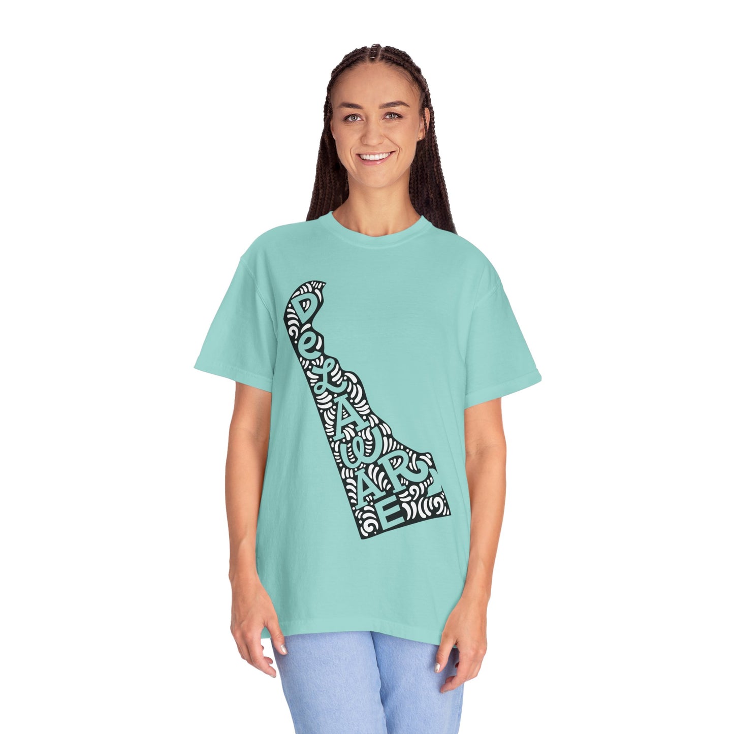Delaware "Woodcut Series" T-Shirt - 14 Colors in 7 Sizes Available!