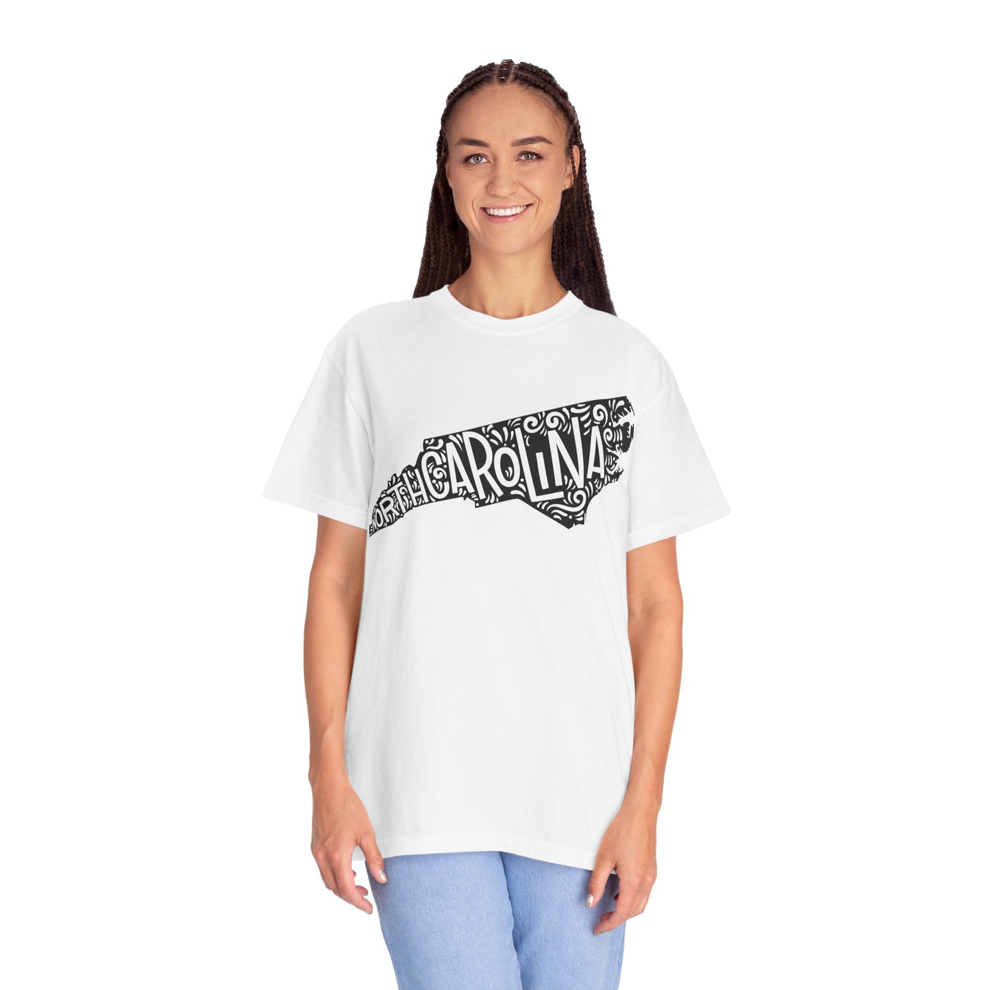 North Carolina "Woodcut Series" T-Shirt - 14 Colors in 7 Sizes Available!
