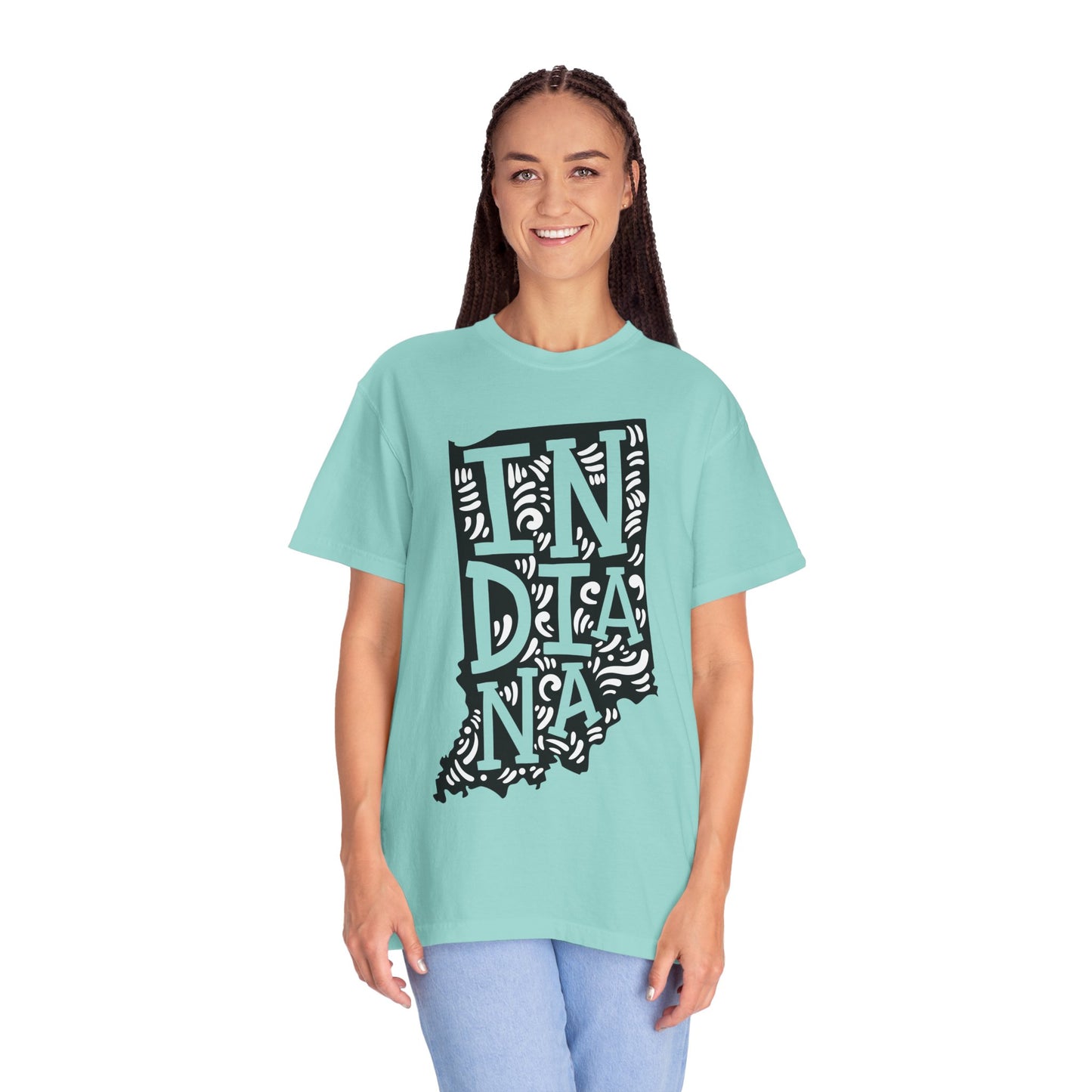 Indiana "Woodcut Series" T-Shirt - 14 Colors in 7 Sizes Available!