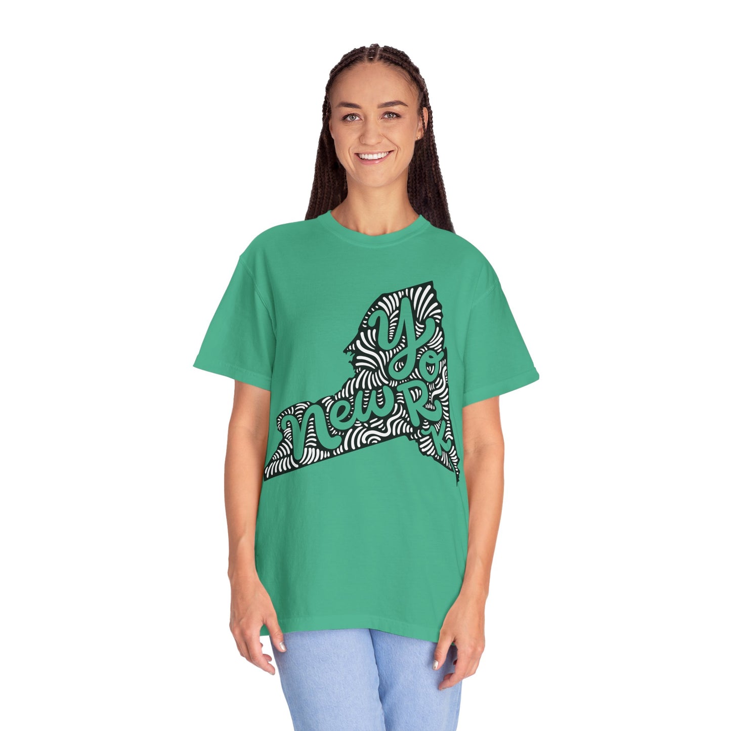 New York "Woodcut Series" T-Shirt - 14 Colors in 7 Sizes Available!