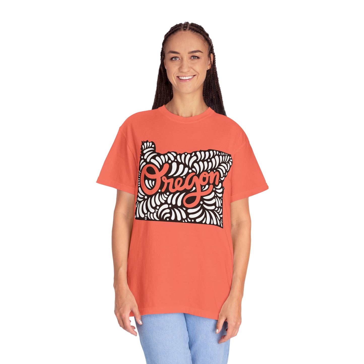 Oregon "Woodcut Series" T-Shirt - 14 Colors in 7 Sizes Available!