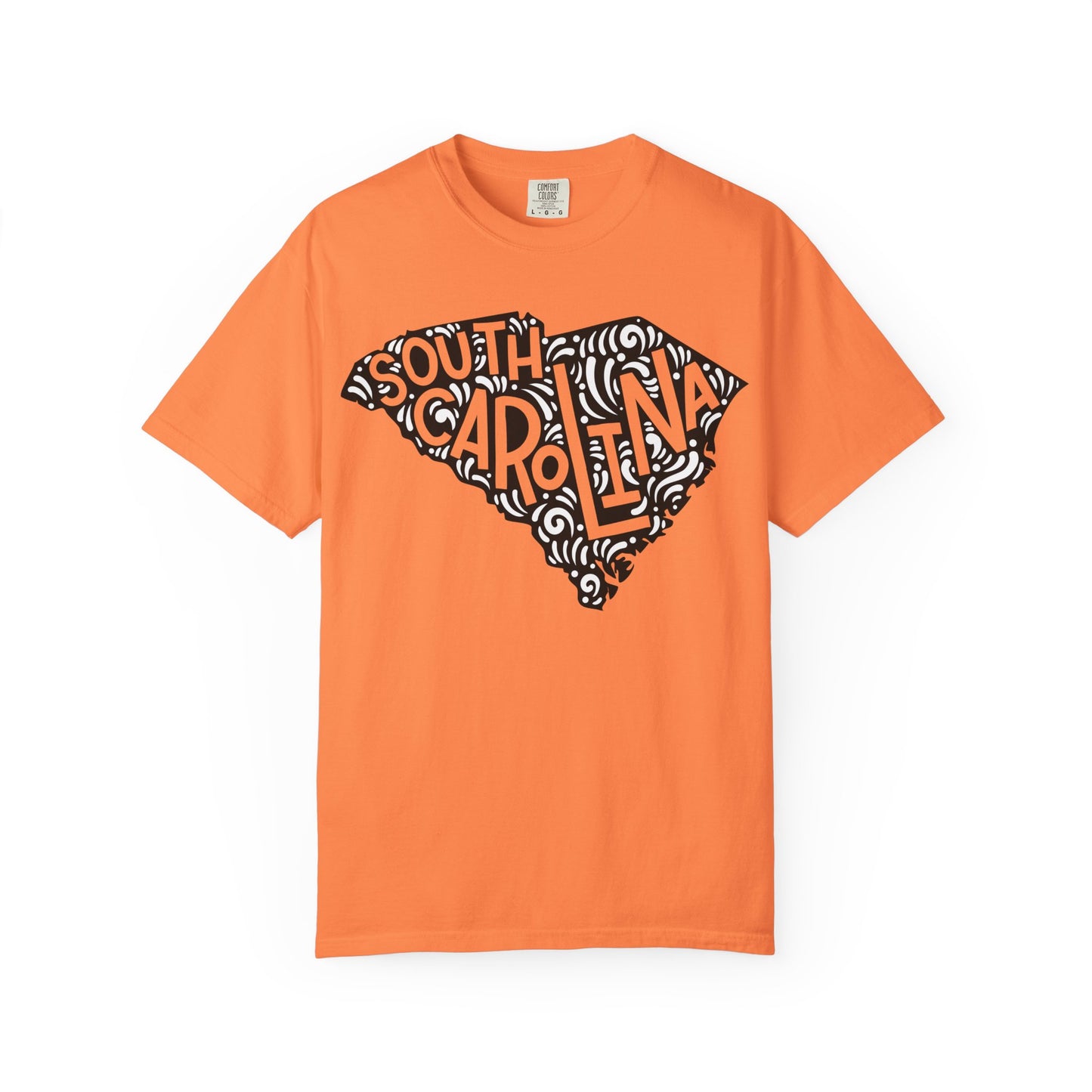 South Carolina "Woodcut Series" T-Shirt - 14 Colors in 7 Sizes Available!