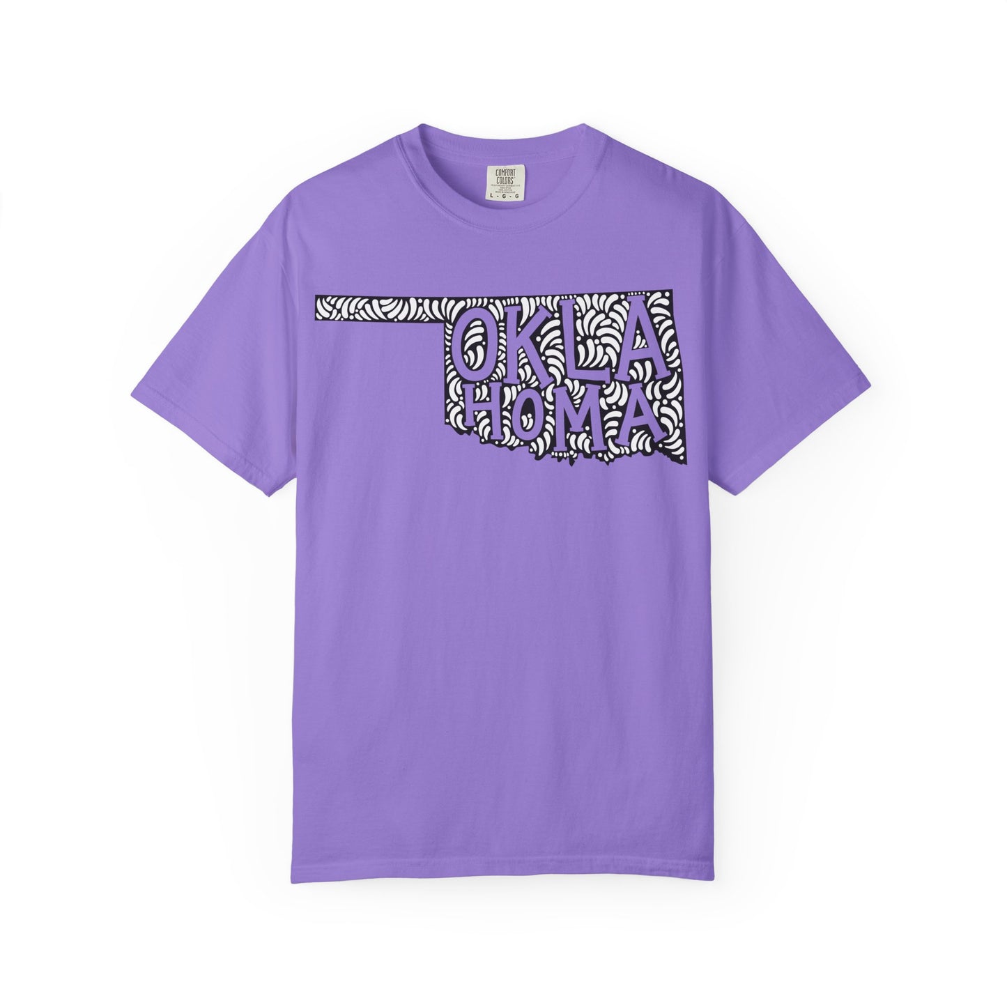 Oklahoma "Woodcut Series" T-Shirt - 14 Colors in 7 Sizes Available!