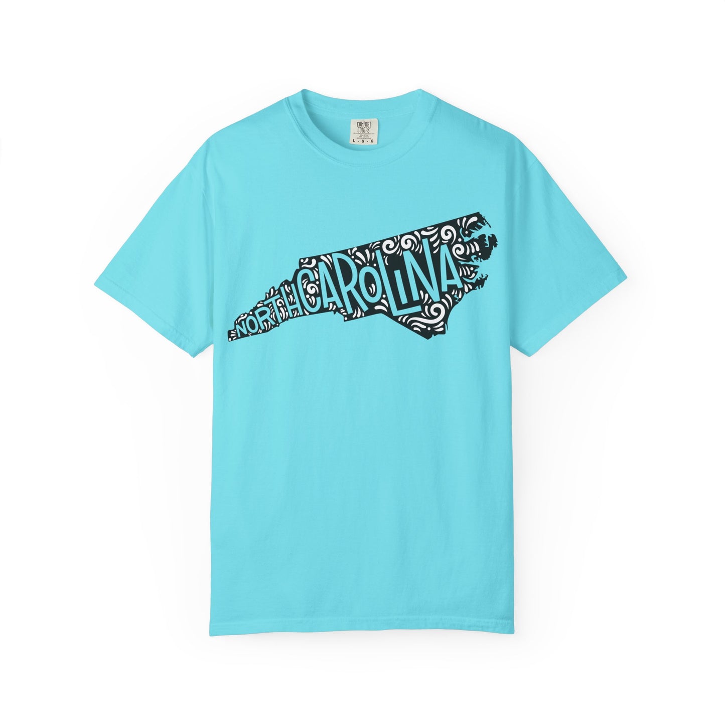 North Carolina "Woodcut Series" T-Shirt - 14 Colors in 7 Sizes Available!