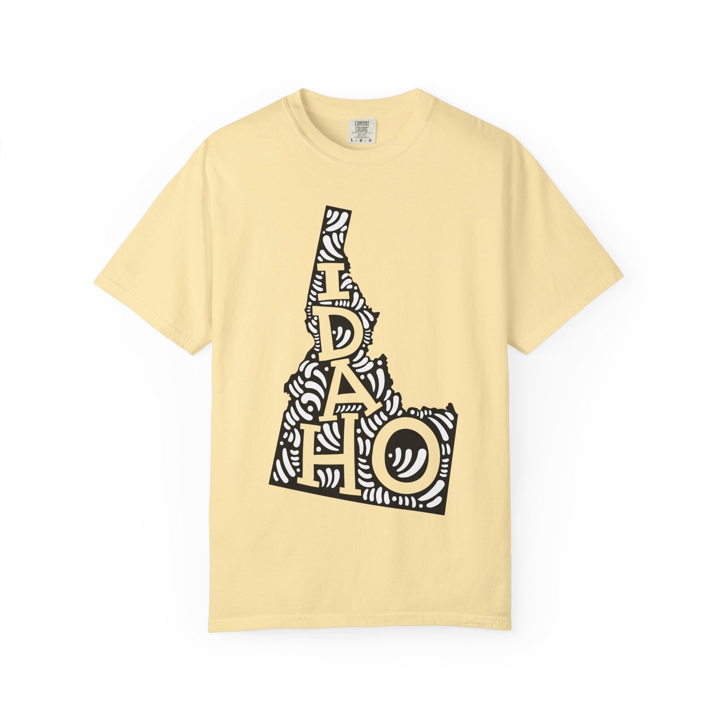 Idaho "Woodcut Series" T-Shirt - 14 Colors in 7 Sizes Available!