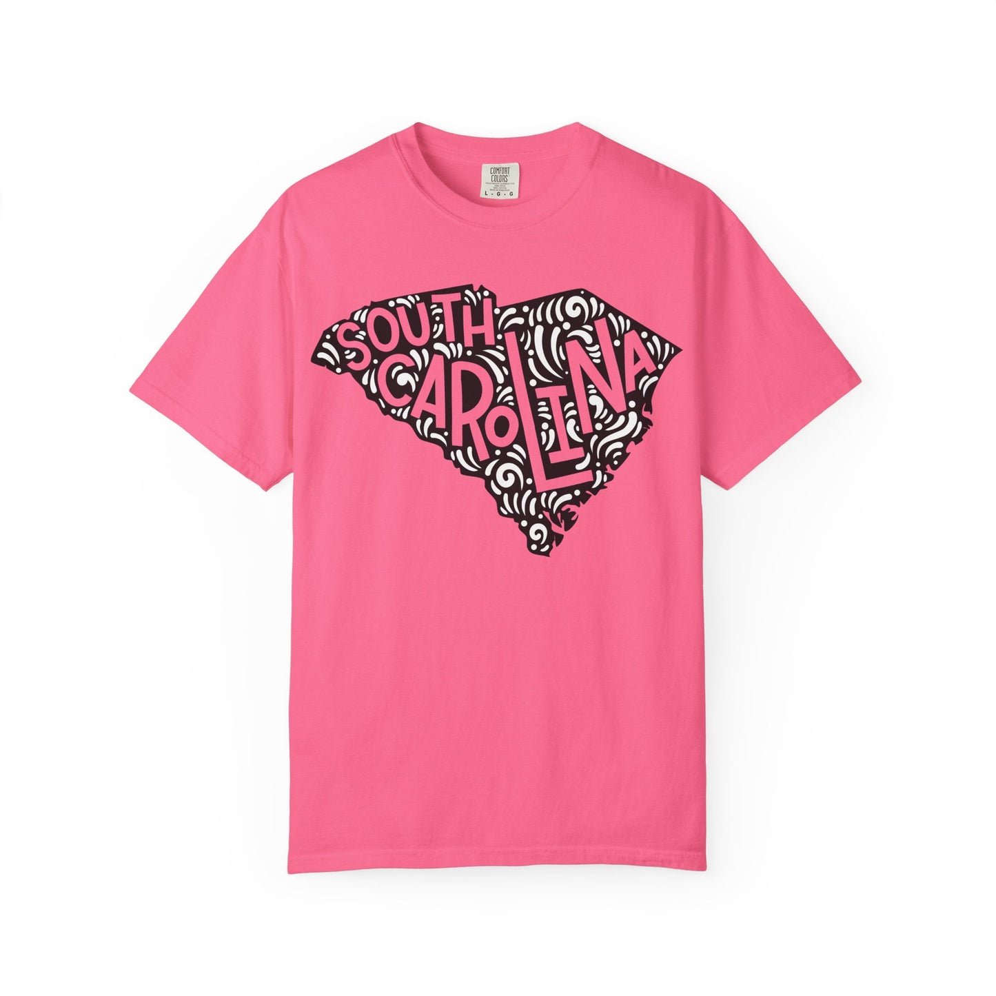 South Carolina "Woodcut Series" T-Shirt - 14 Colors in 7 Sizes Available!
