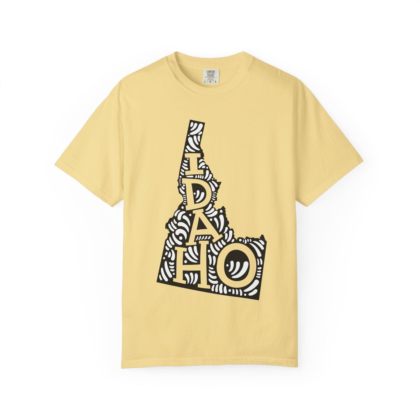 Idaho "Woodcut Series" T-Shirt - 14 Colors in 7 Sizes Available!