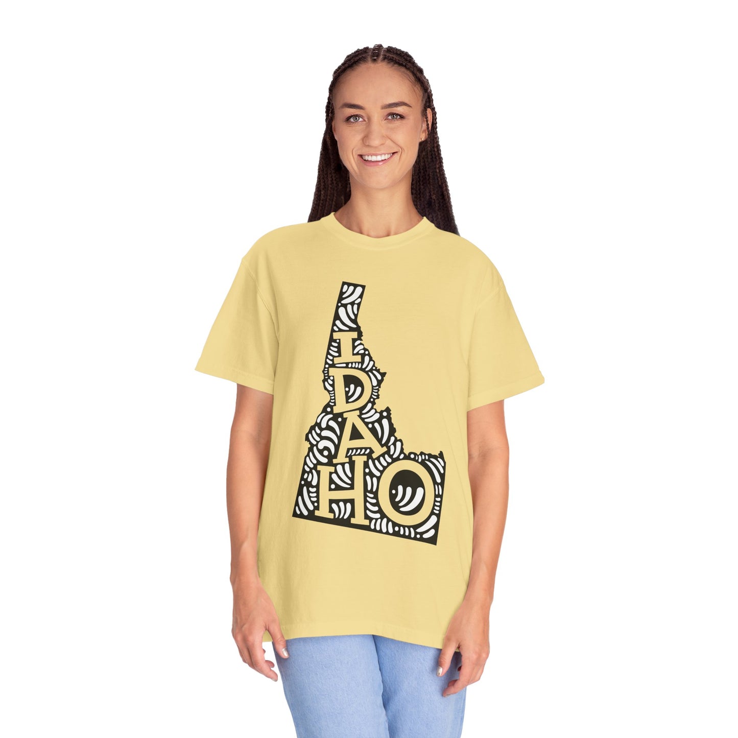 Idaho "Woodcut Series" T-Shirt - 14 Colors in 7 Sizes Available!