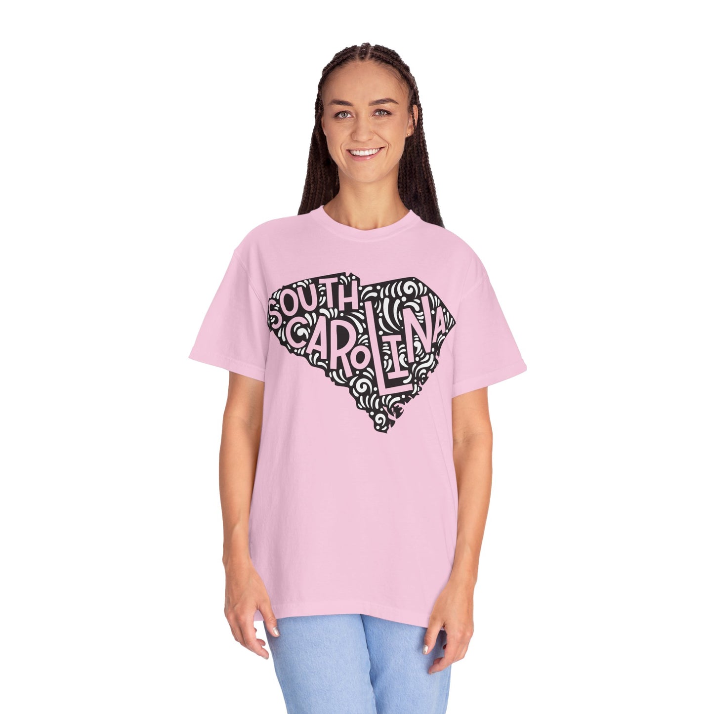 South Carolina "Woodcut Series" T-Shirt - 14 Colors in 7 Sizes Available!