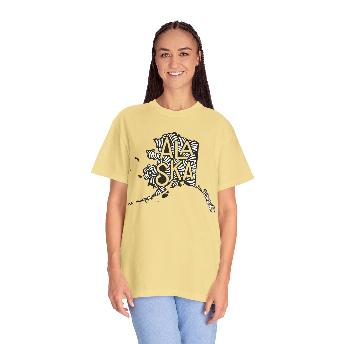 Alaska "Woodcut Series" T-Shirt - 14 Colors in 7 Sizes Available!