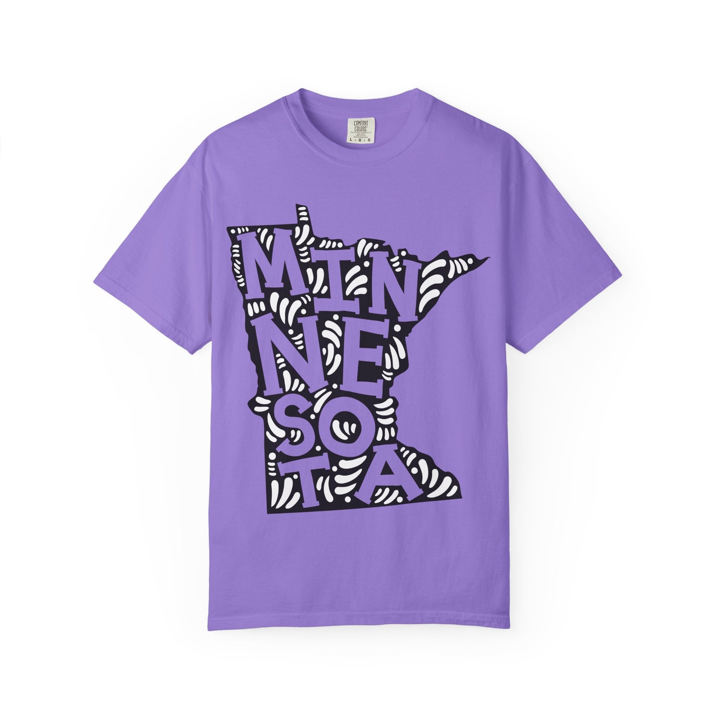 Minnesota "Woodcut Series" T-Shirt - 14 Colors in 7 Sizes Available!