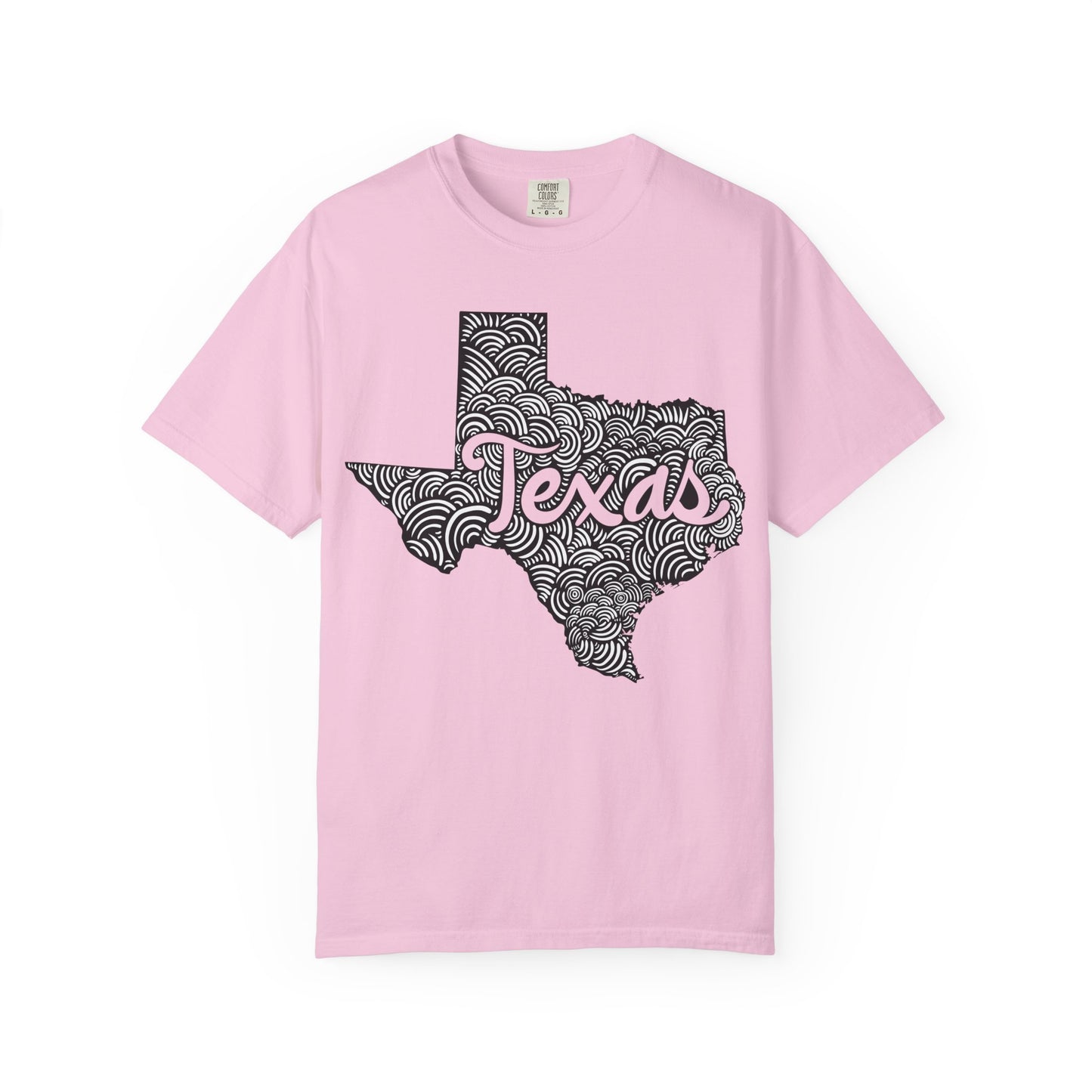 Texas "Woodcut Series" T-Shirt - 14 Colors in 7 Sizes Available!