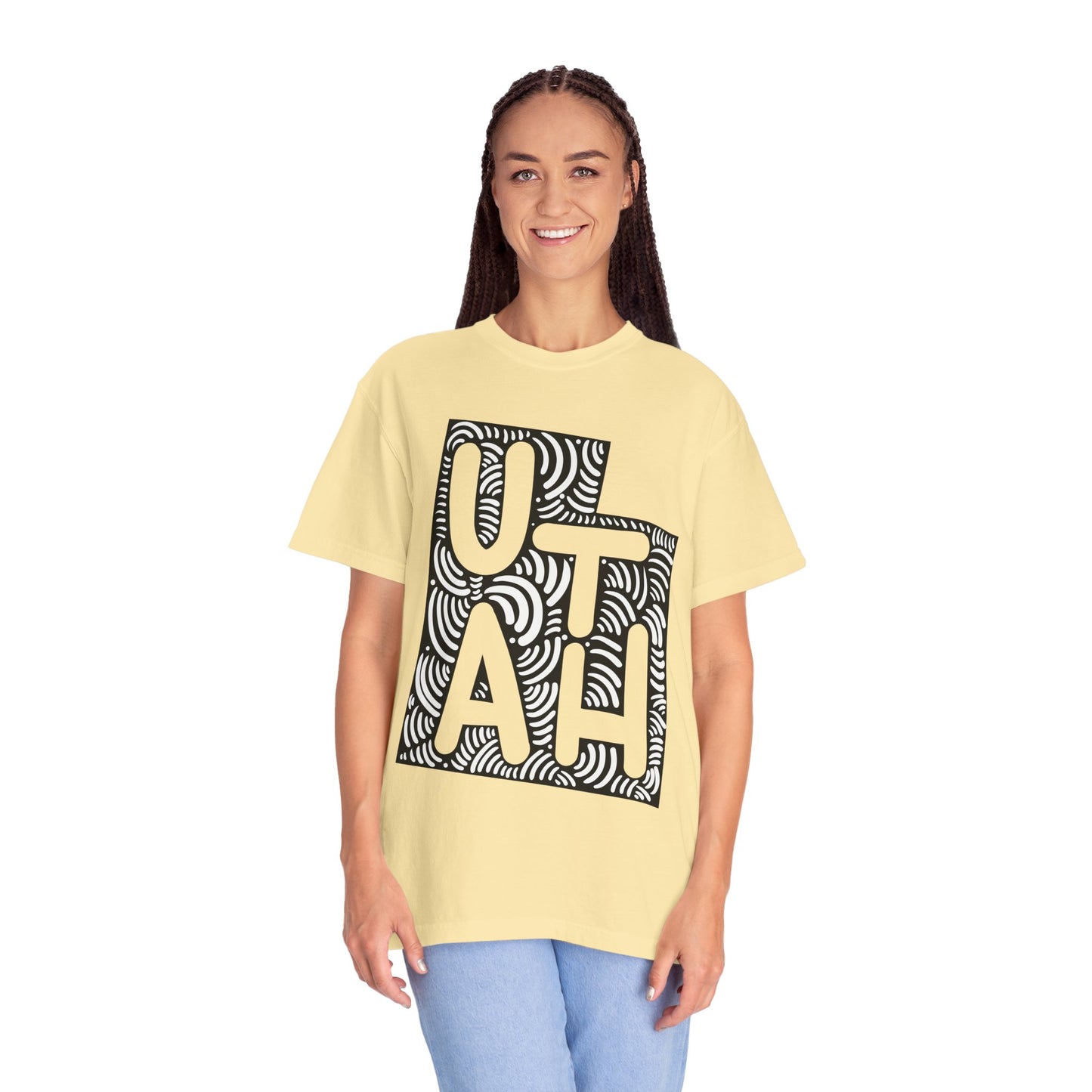 Utah "Woodcut Series" T-Shirt - 14 Colors in 7 Sizes Available!