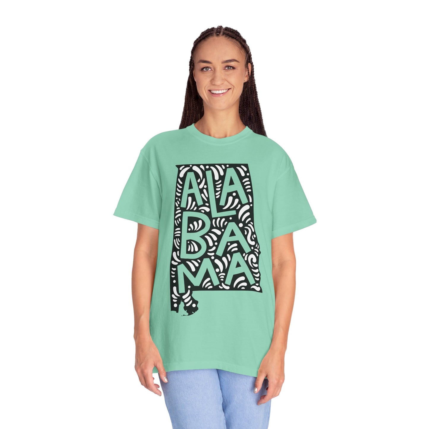 Alabama "Woodcut Series" T-Shirt - 14 Colors in 7 Sizes Available!